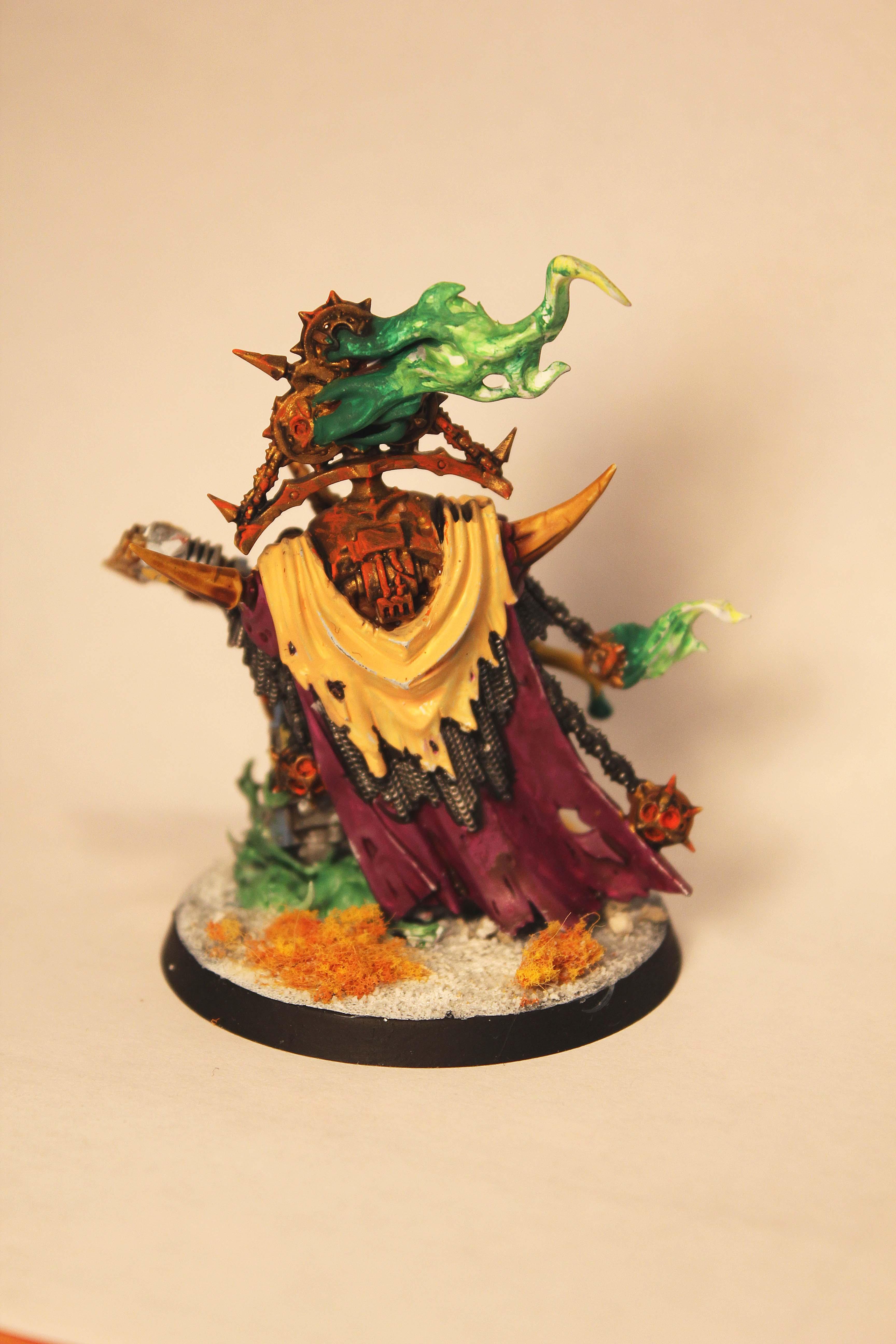 Death Guard, Infantry, Lord Of Contagion, Malignant Plague Caster, Nurgle, Plague Marines, Warhammer 40,000