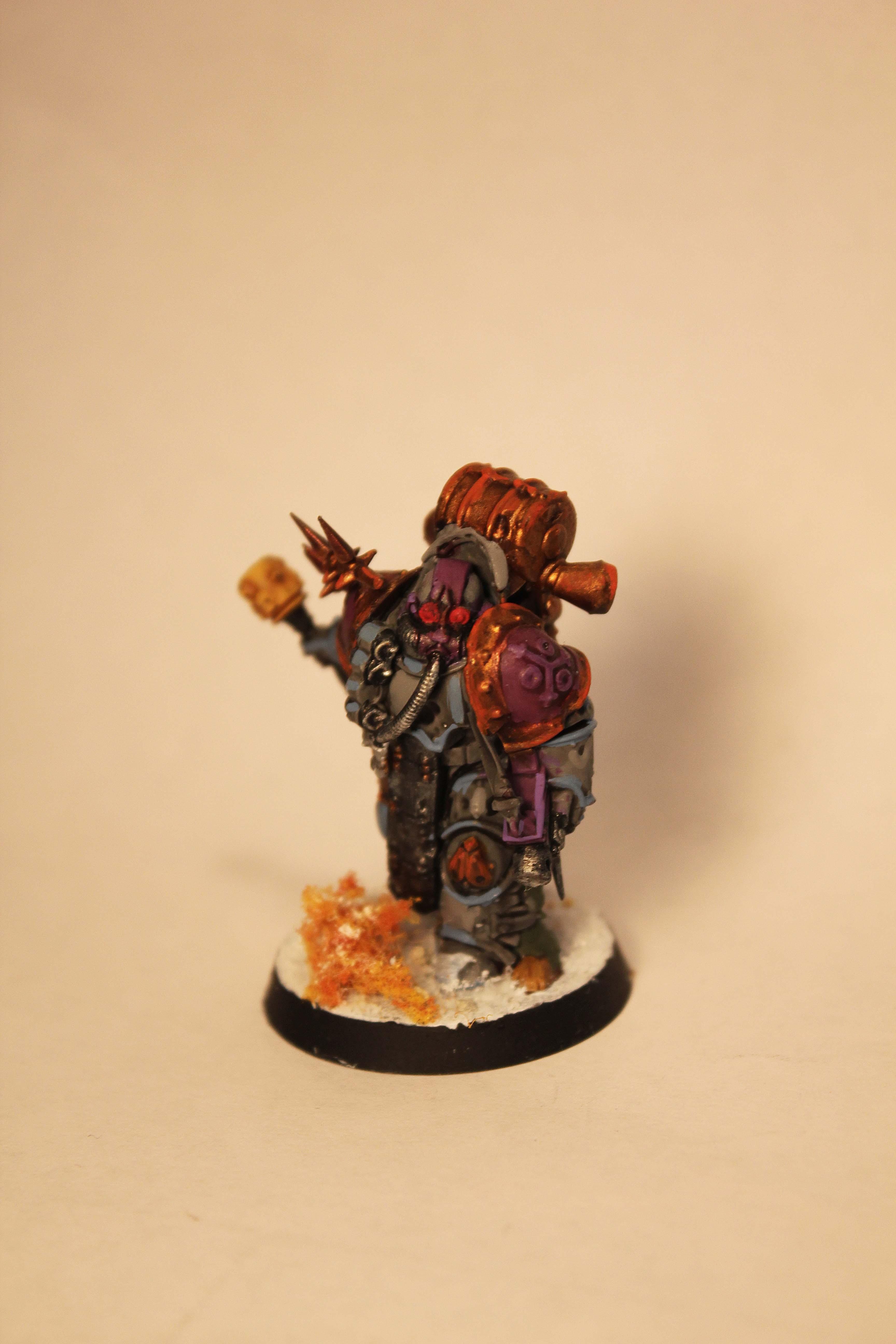Death Guard, Infantry, Malignant Plague Caster, Nurgle, Plague Marines, Warhammer 40,000