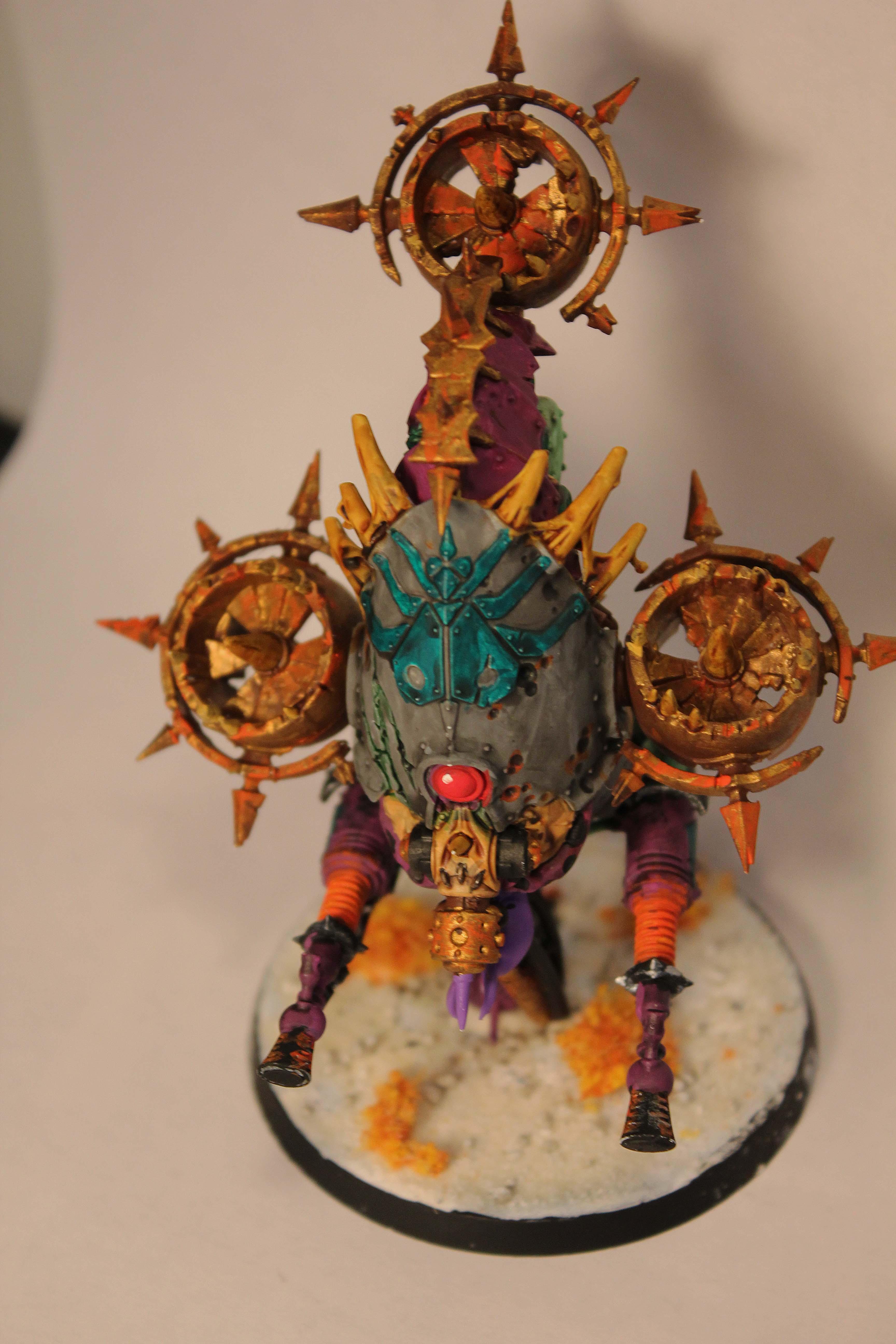 Bloat Drone, Death Guard, Infantry, Malignant Plague Caster, Nurgle, Plague Marines, Warhammer 40,000
