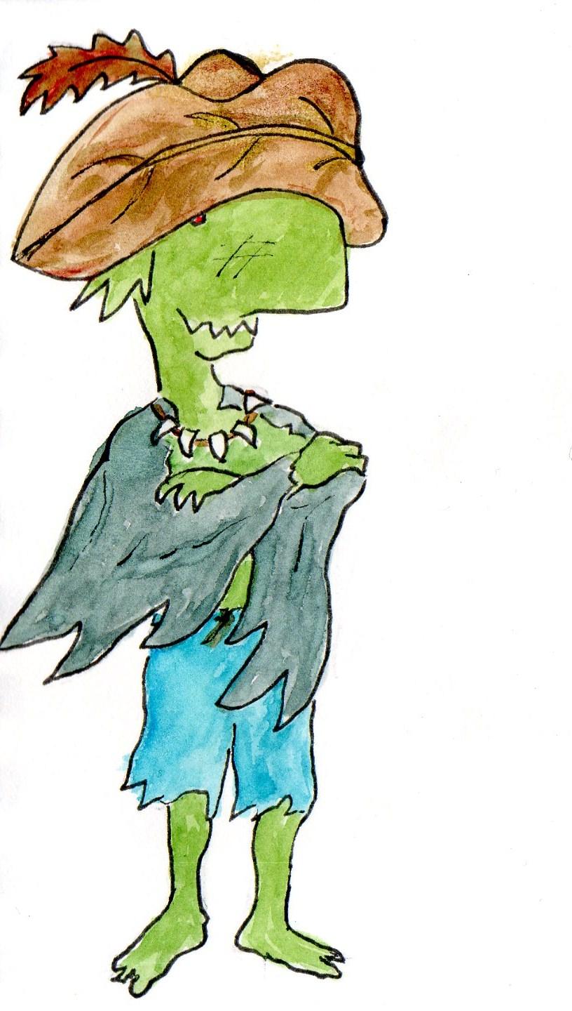 Cartoon, Drawing, Fiction, Graphic, Grots, Humour, Illustration, Orks, Sketch