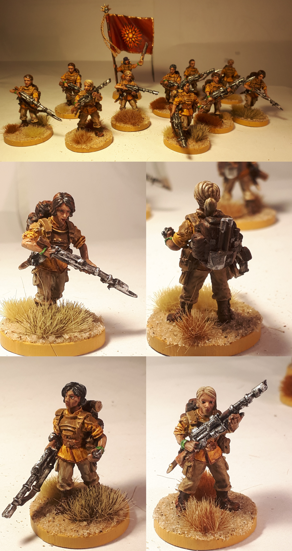 Imperial Guard, Infantry, Tallarn Desert Raiders, Victoria Miniatures