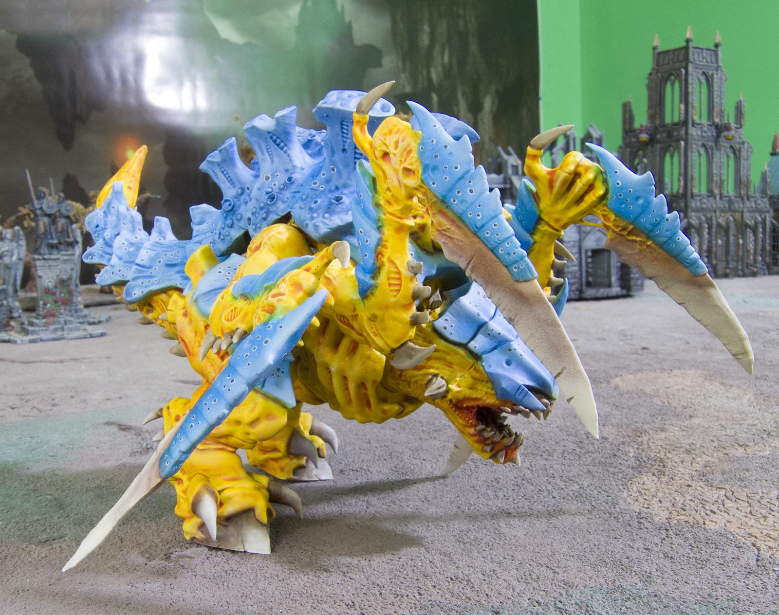 3D printed Tyranid Scythed Hierodule 03