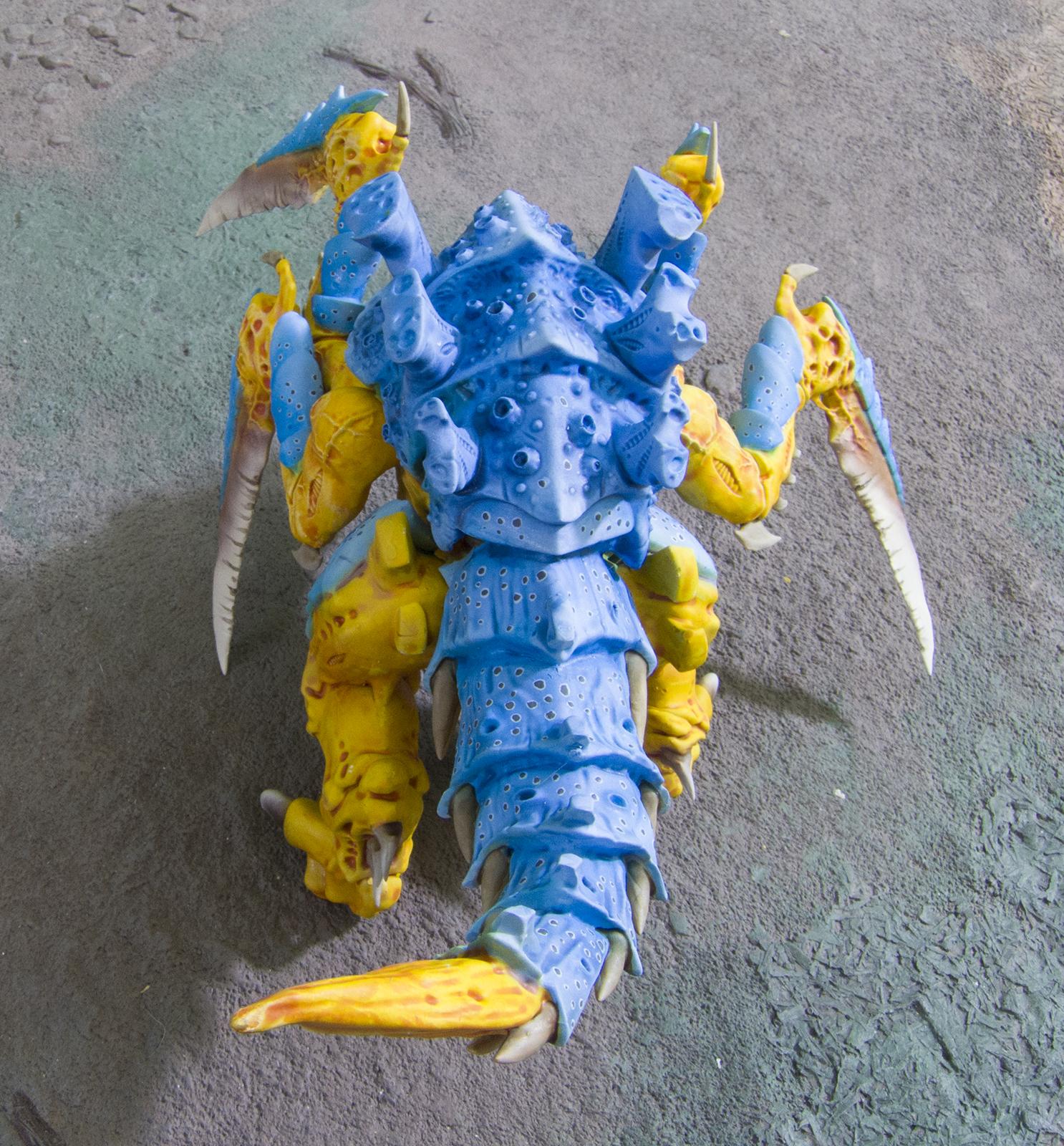3D printed Tyranid Scythed Hierodule 05