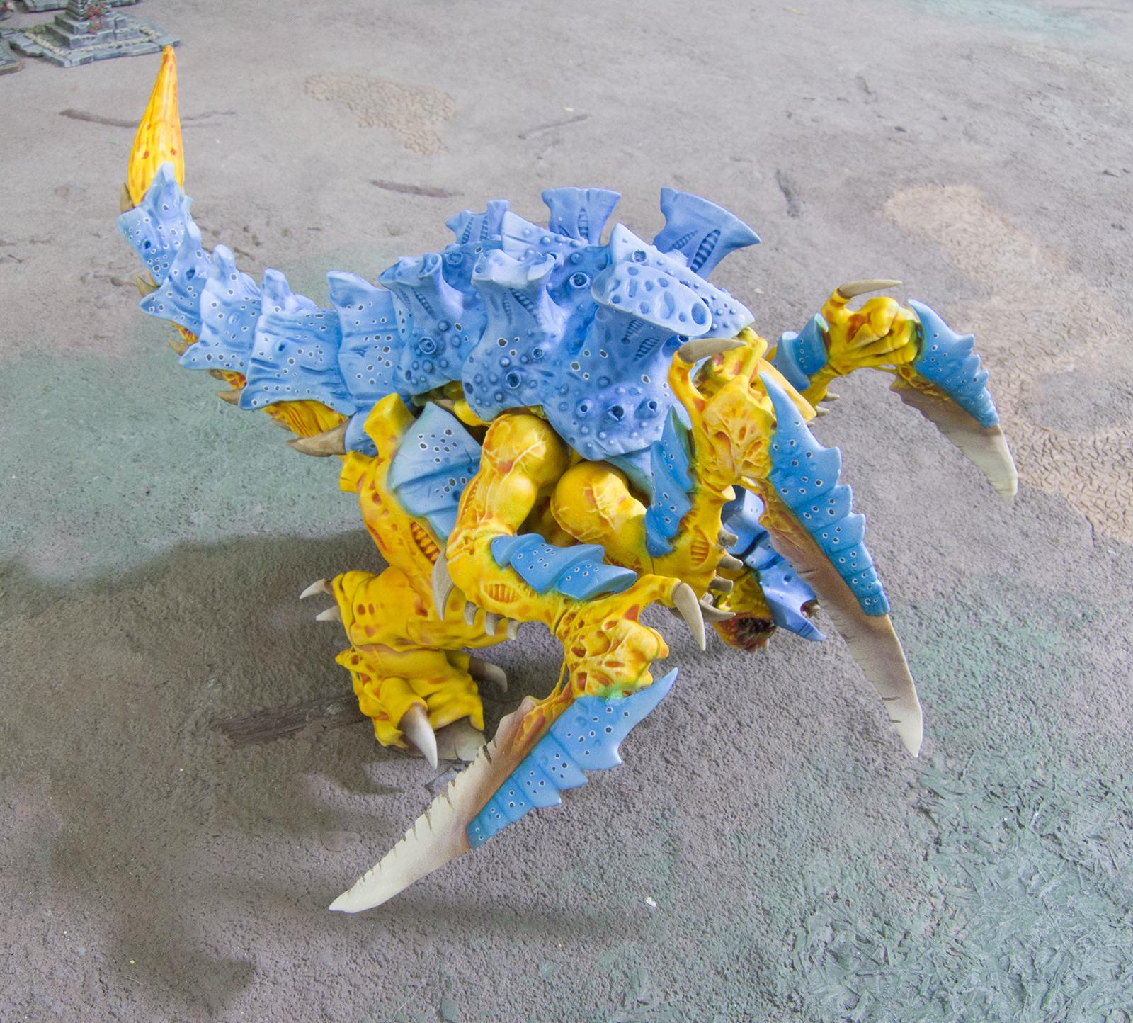 3D printed Tyranid Scythed Hierodule 06