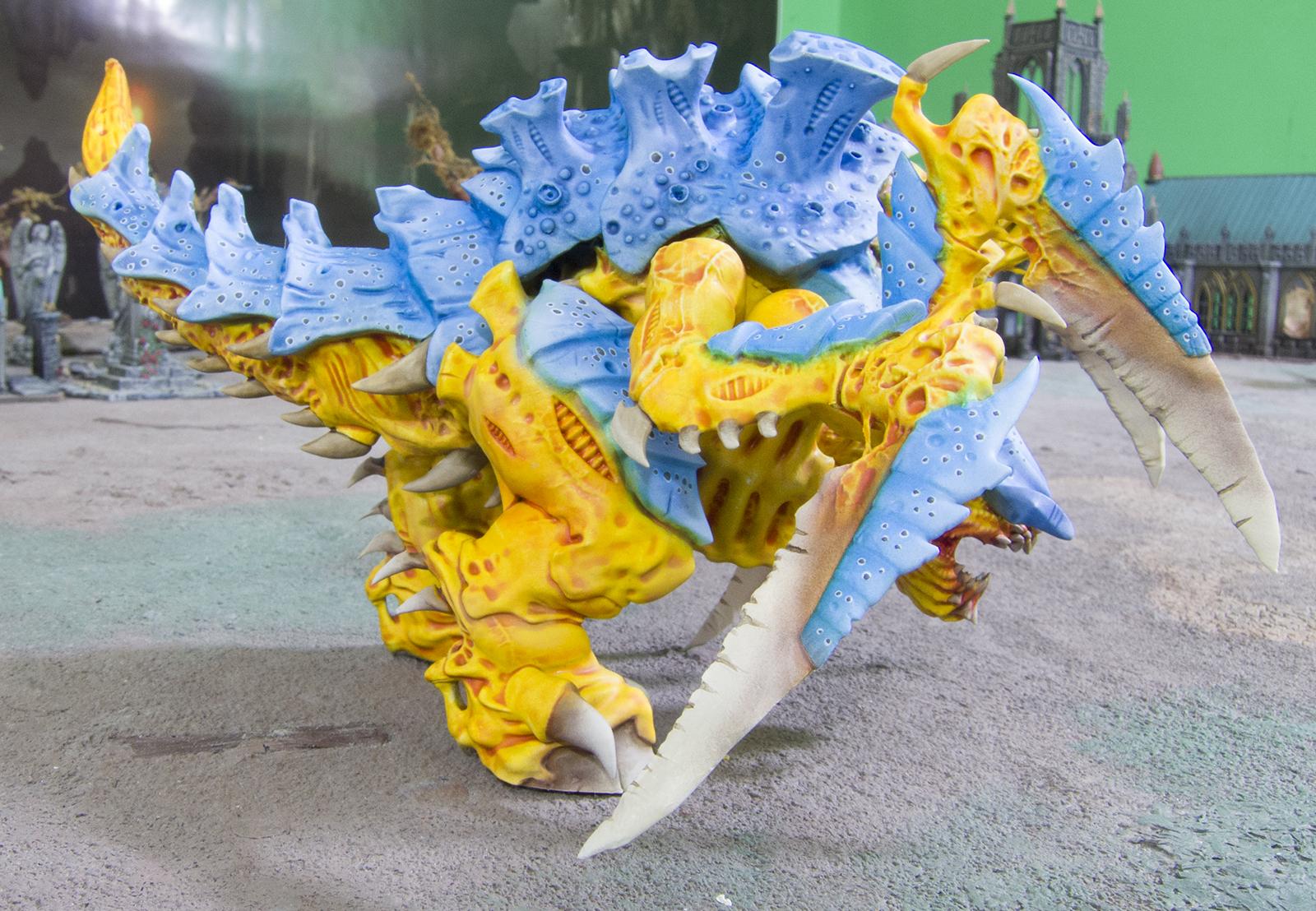 3D printed Tyranid Scythed Hierodule 07