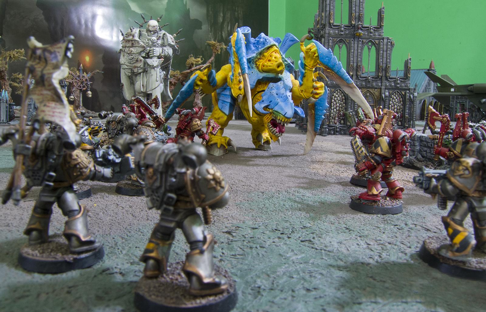 3D printed Tyranid Scythed Hierodule 09