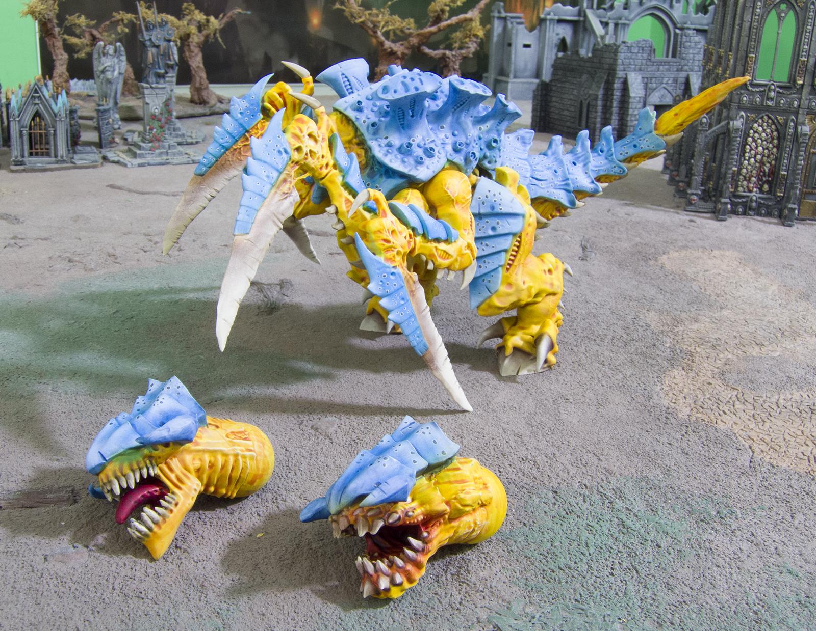 3D printed Tyranid Scythed Hierodule 12