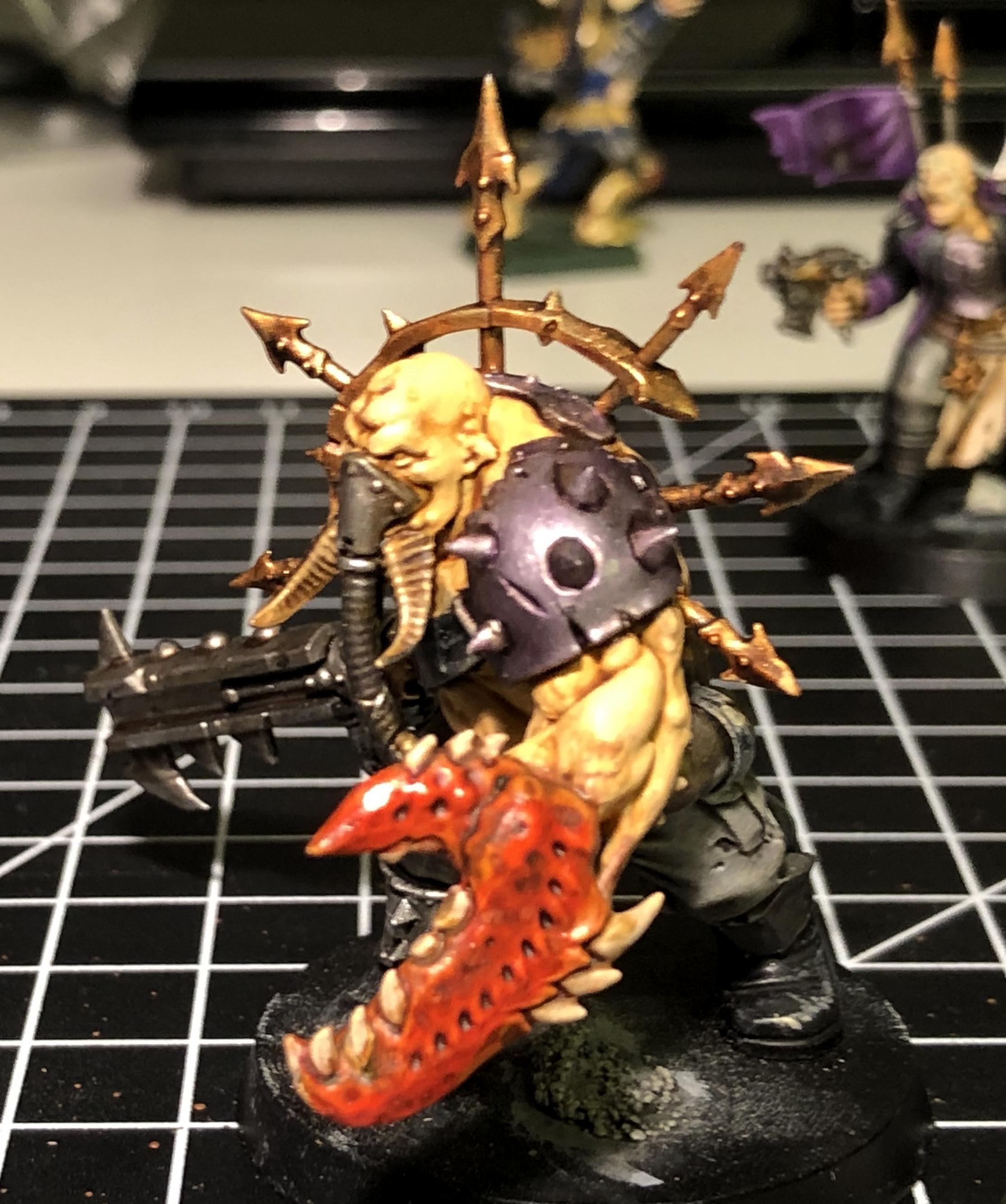 Baddies, Blackstone Fortress, Chaos Ogryn, Warhammer 40,000, Warhammer Quest, Work In Progress