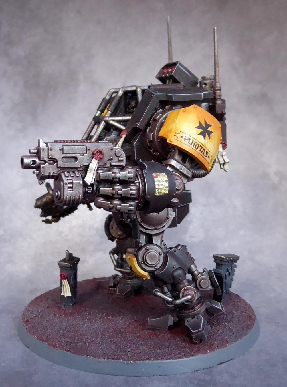 Black Templars, Invictus Tactical Warsuit, Primaris, Space Marines, Vanguard