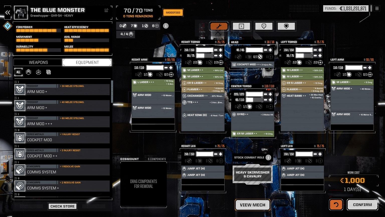 The Blue Monster