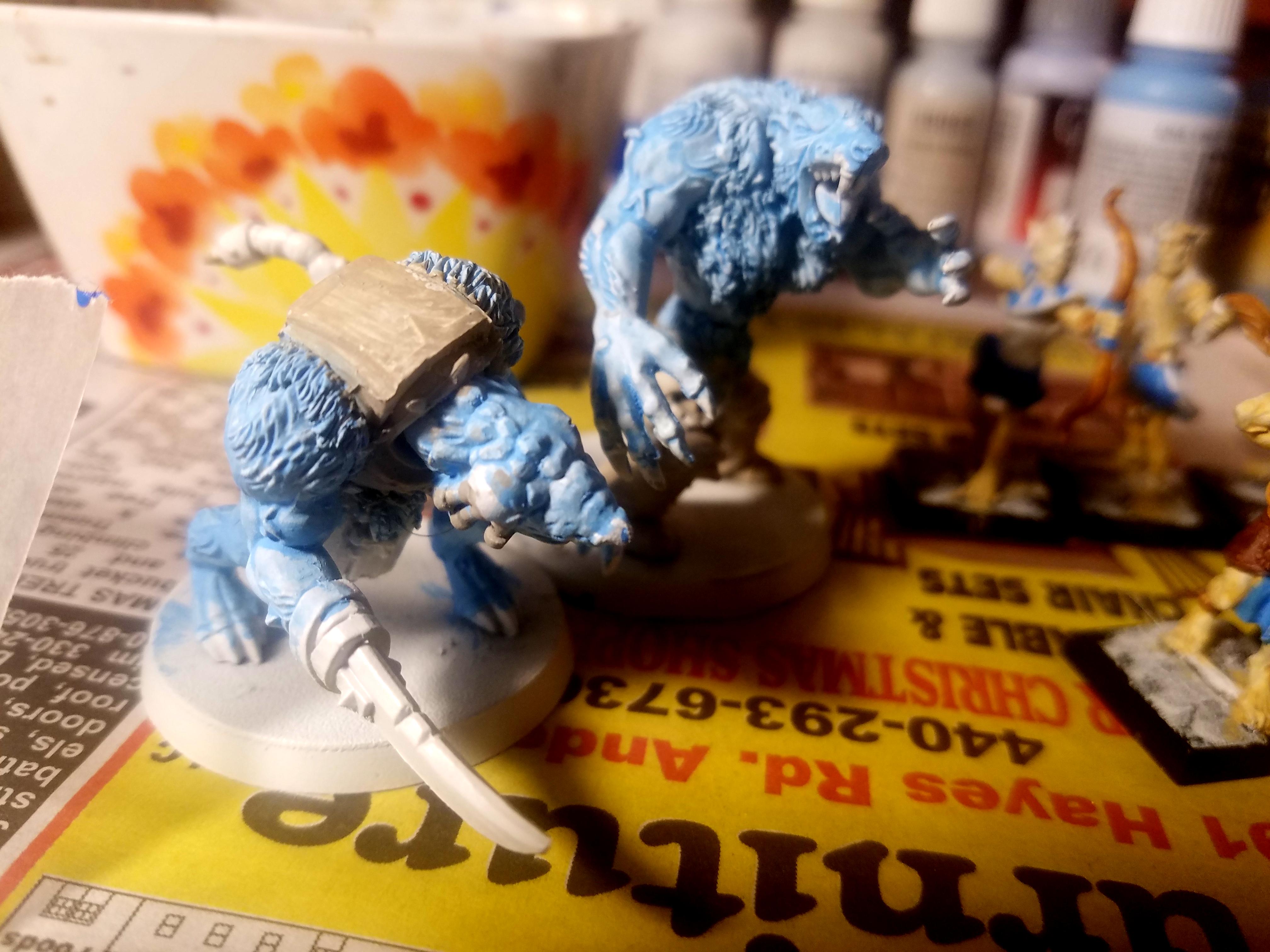 Chaos Space Marines, Games Workshop, Kitbash, Skaven, Terminator Armor, Work In Progress