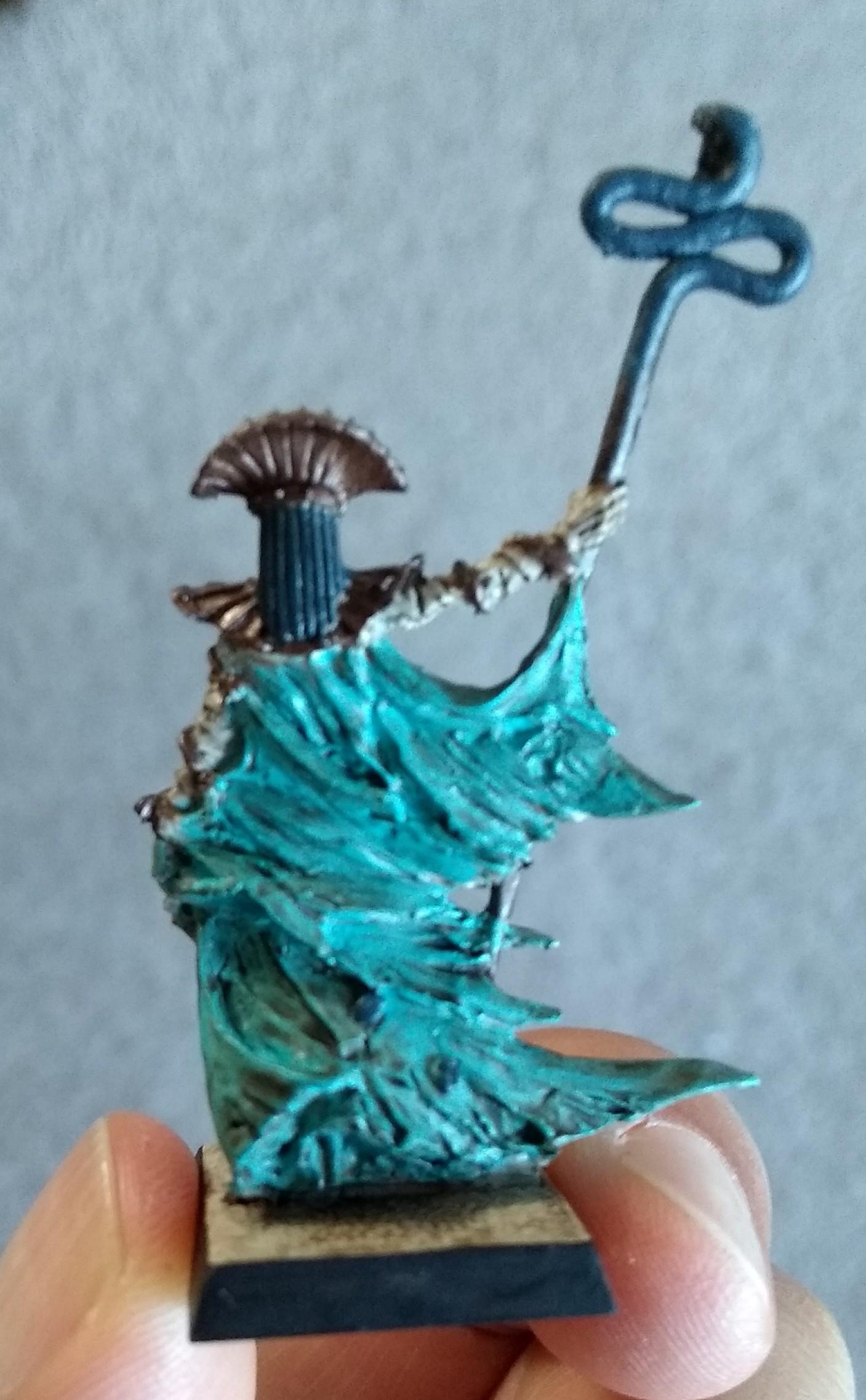 Age Of Sigmar, High Queen Of Asaph, Khalida Neferher, Painted, Queen Khalida, Tomb Kings, Warhammer Fantasy, Warhammer Legends