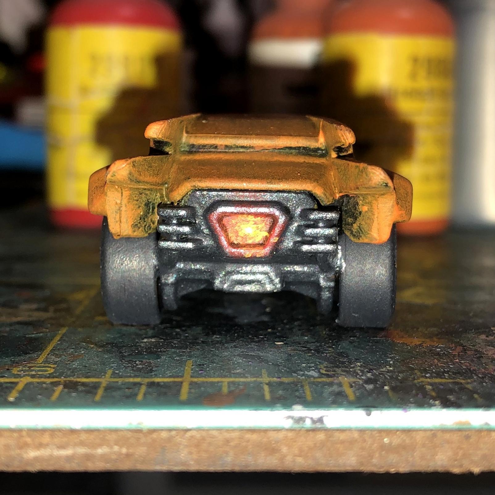 Batmobile, Conversion, Gaslands, Repaint