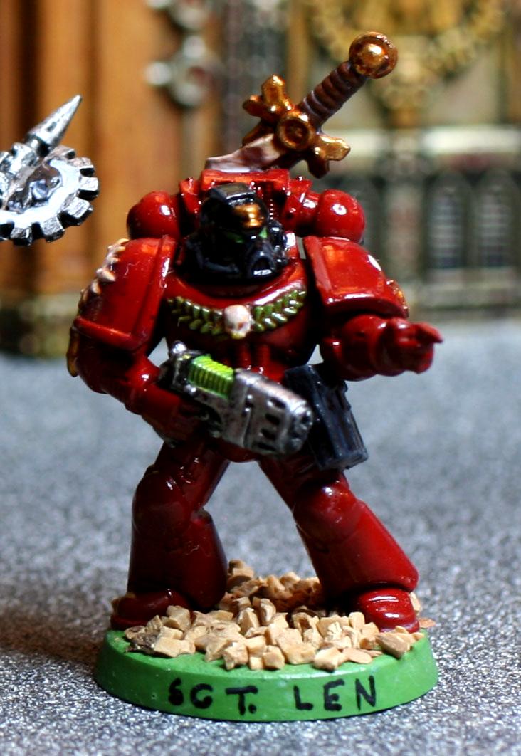 Sergeant Len of the Crimson Templars