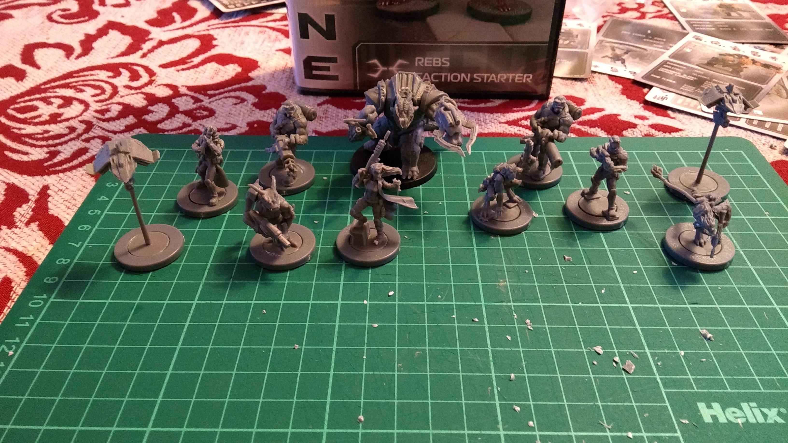 Rebs ready to be painted