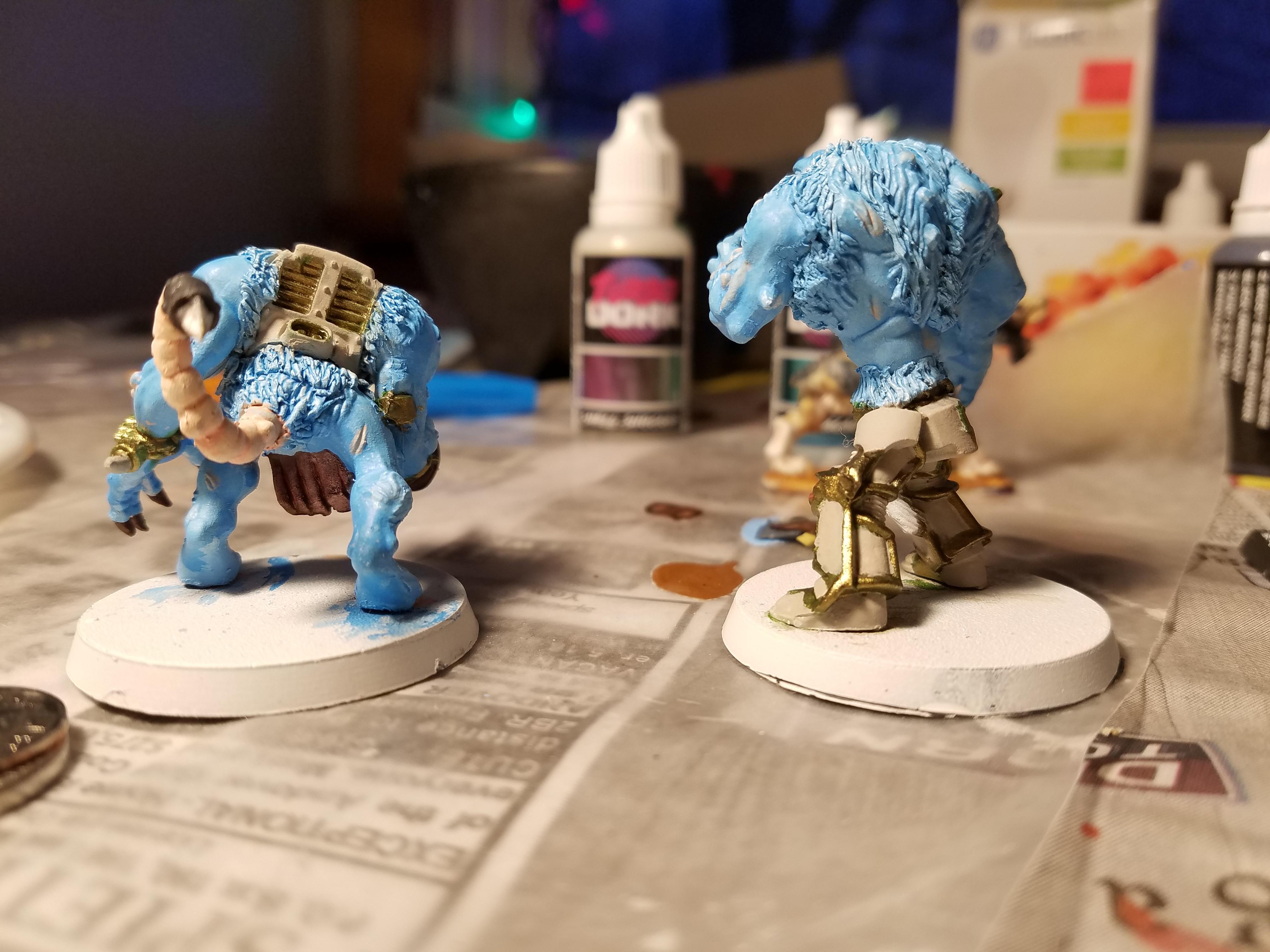 Chaos Space Marines, Games Workshop, Kitbash, Skaven, Terminator Armor