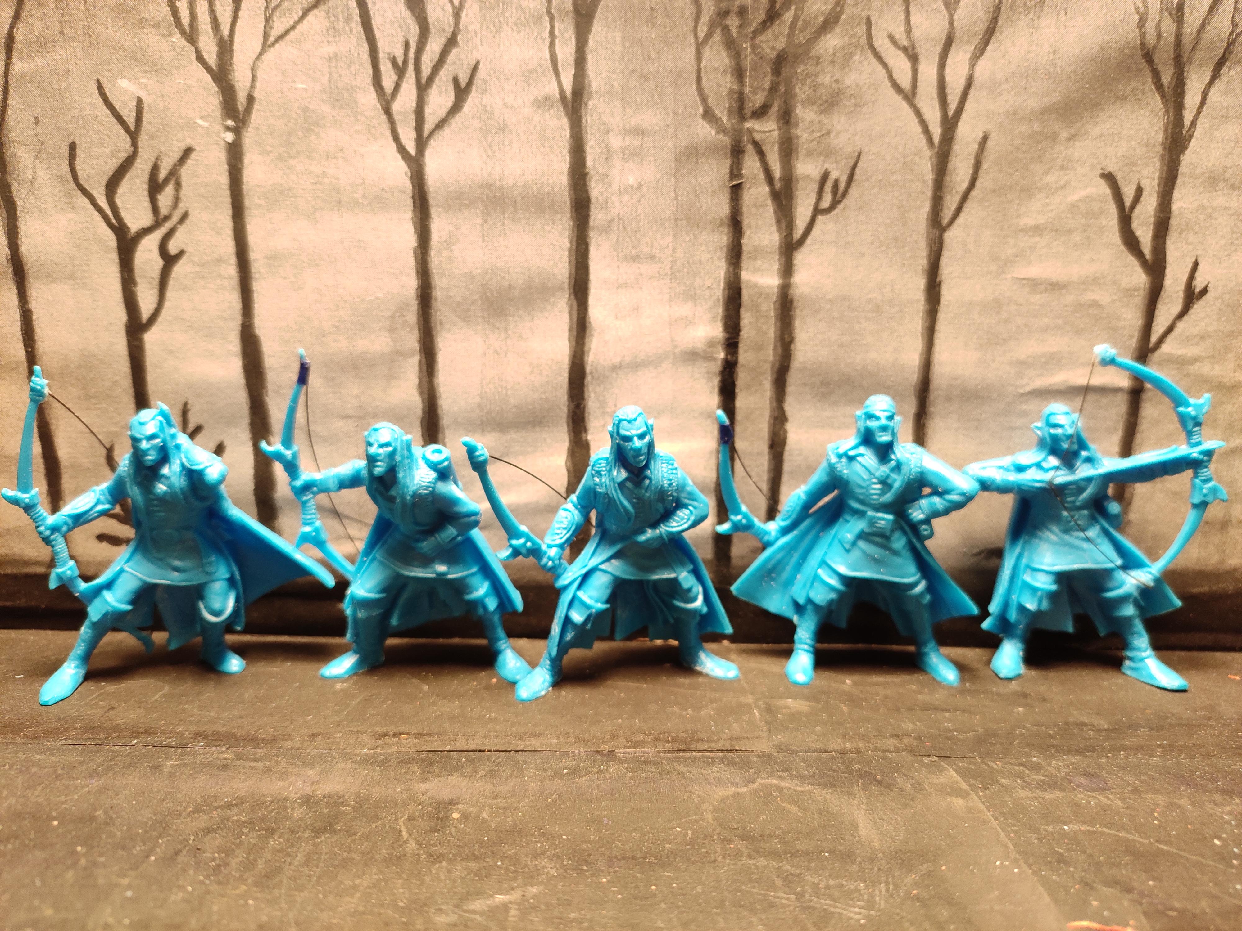 &#1041;&#1080;&#1090;&#1074;&#1099; Fantasy, Archers, Bow, Conversion, Elves, Fantasy Battles, From Russia, Infantry, Regiment, Technolog, Tehnolog, Warriors, Work In Progress