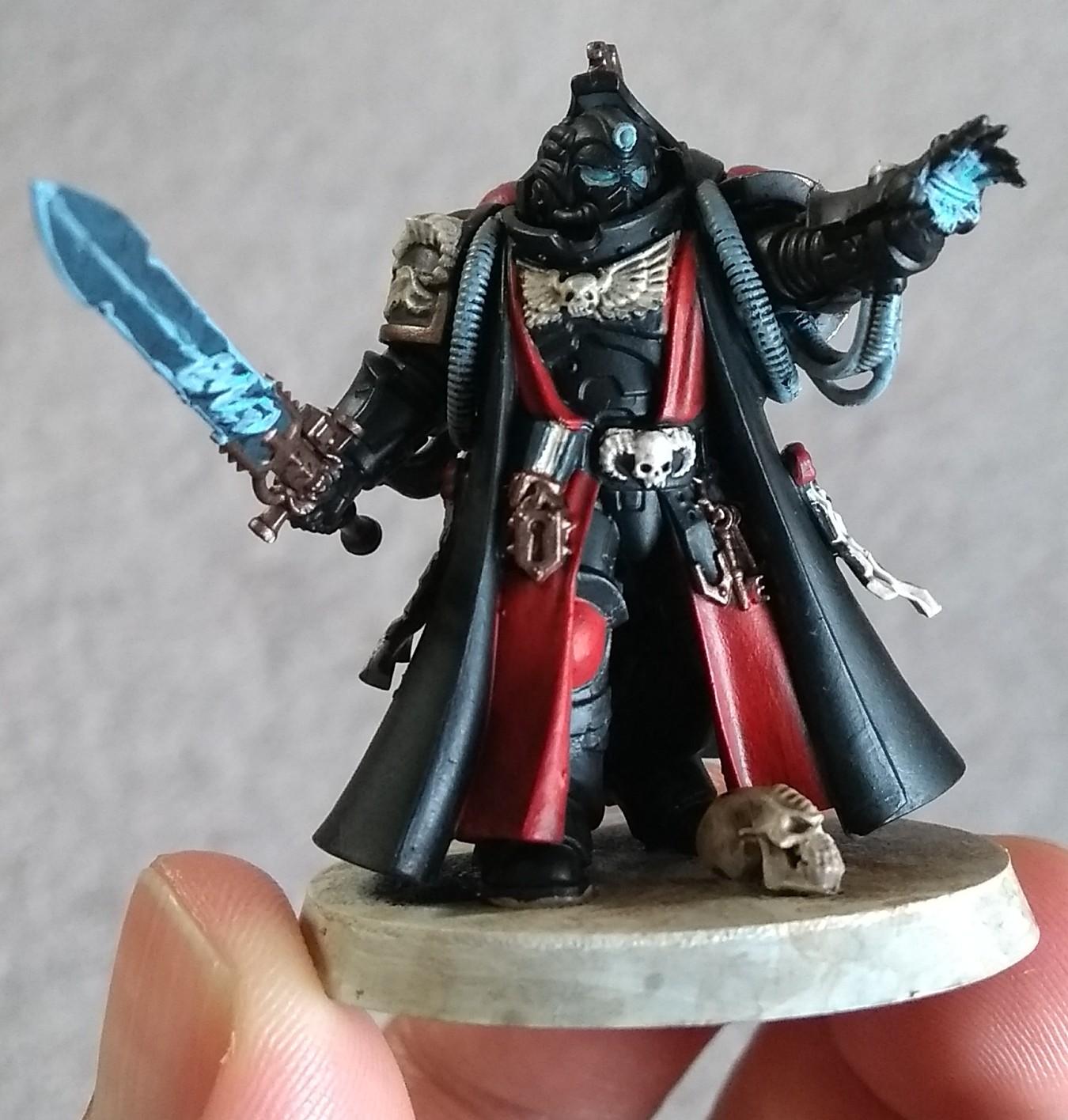 Angels Revenant, Blood Angels, Librarian, Primaris, Psychic Awakening, Psyker, Space Marines, Warhammer 40,000, Work In Progress