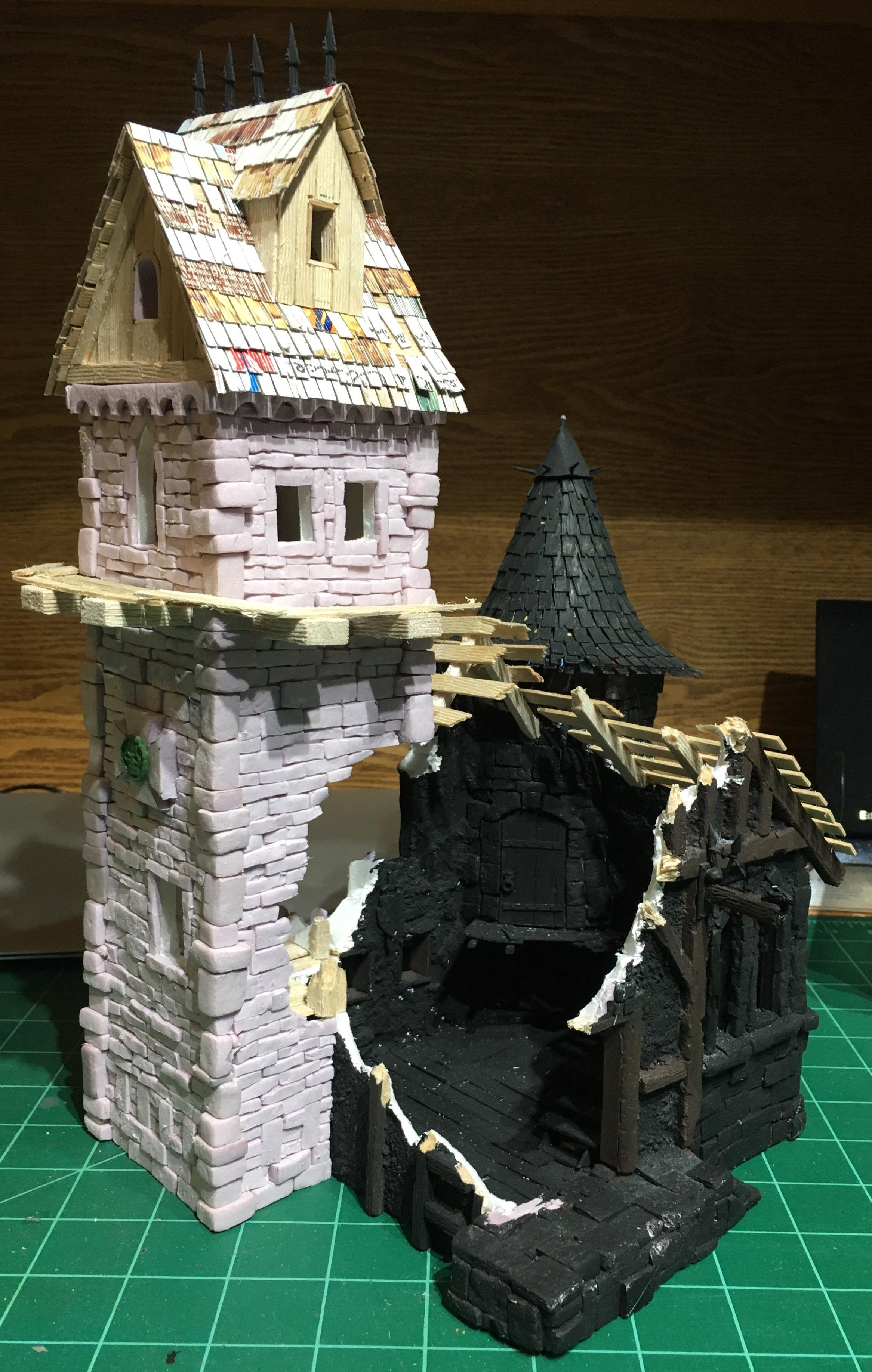 Mordheim, Scratch Build, Terrain