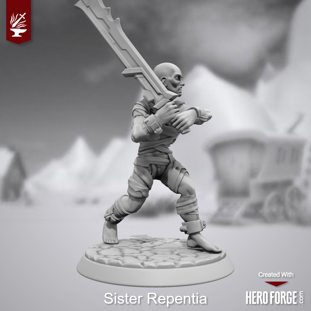 3d Print, Heroforge, Sisters Of Battle