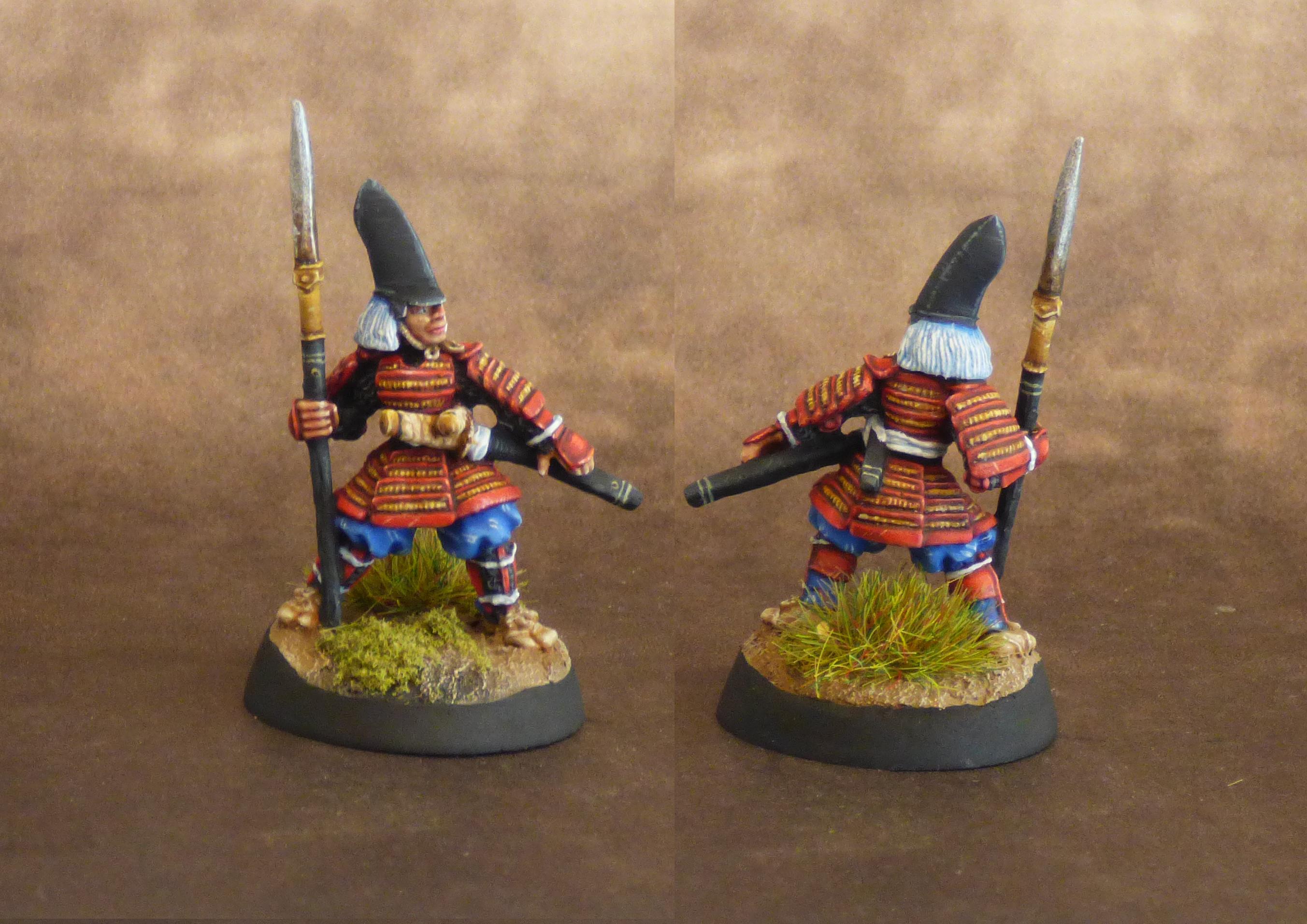 Historical, History Miniature, Japanese, Layering, Samurai