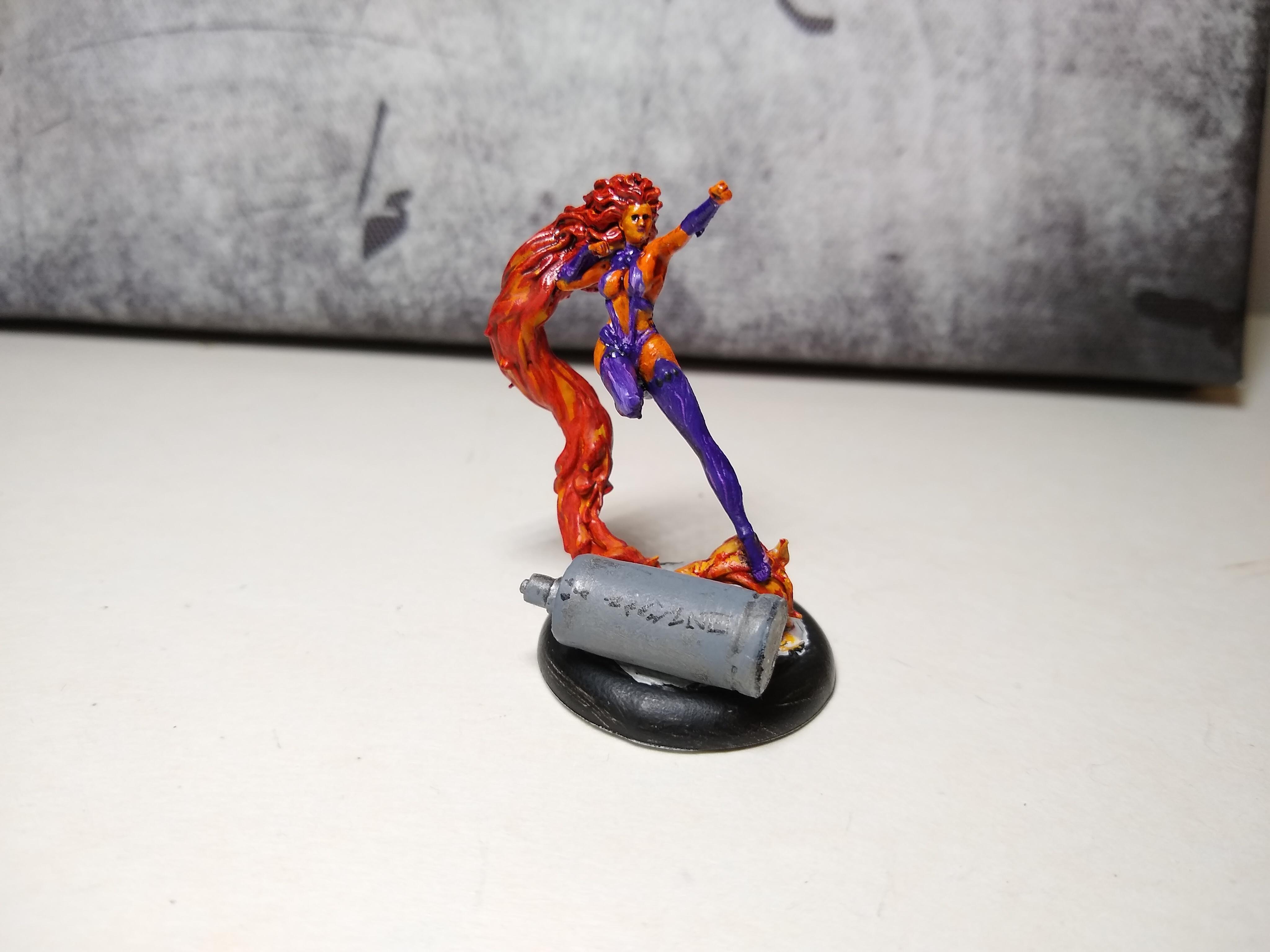 Dc, Superhero, Starfire WIP 2