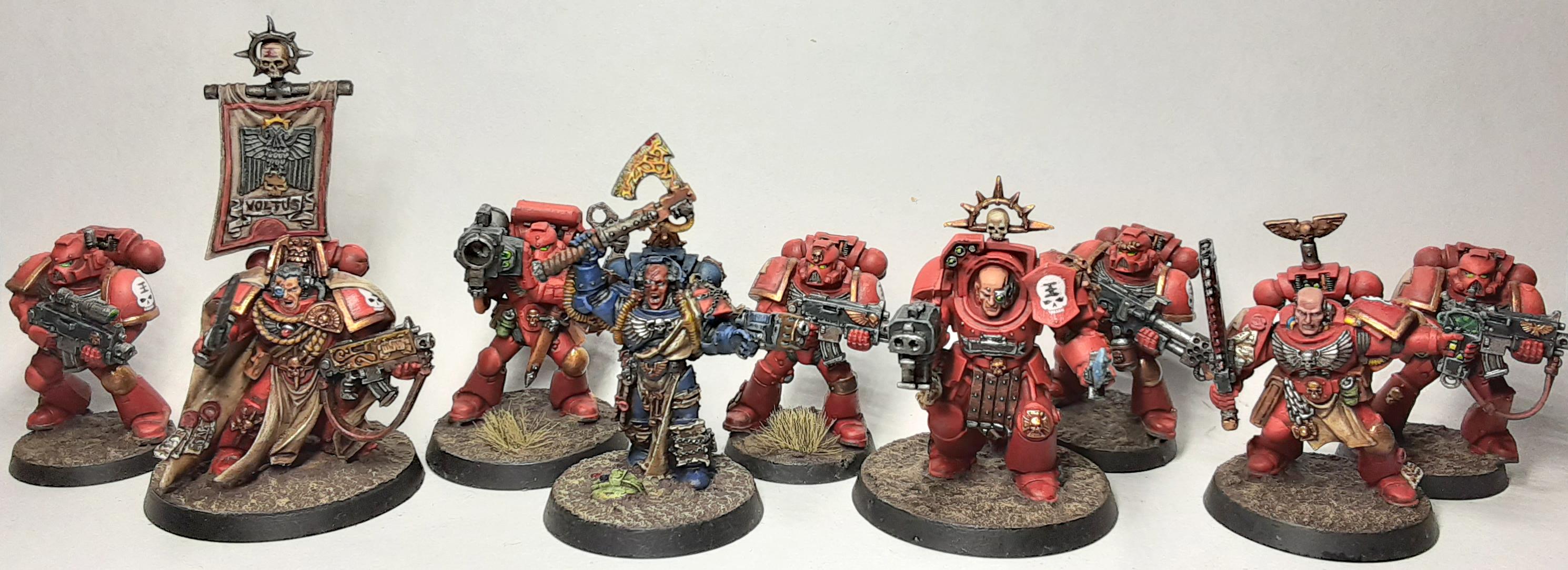 Inquisition, Red Hunters, Space Marines, Warhammer 40,000