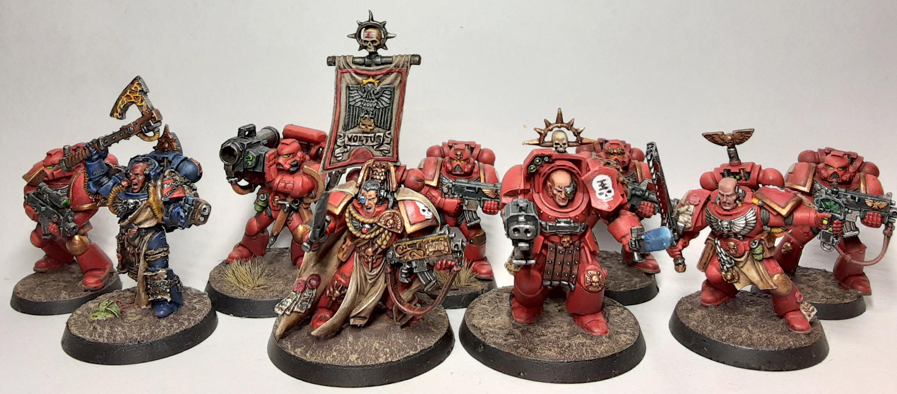 Inquisition, Red Hunters, Space Marines, Warhammer 40,000