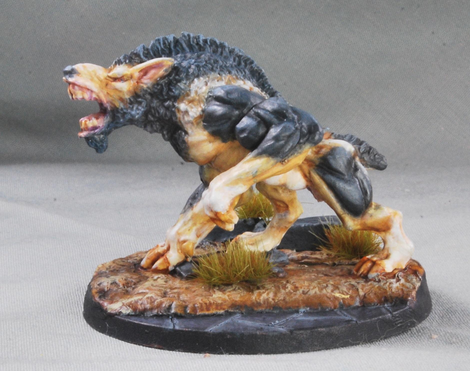 Bones, Dakka Painting Challenge 2019, Reaper, Shadow Hound, Werewolf