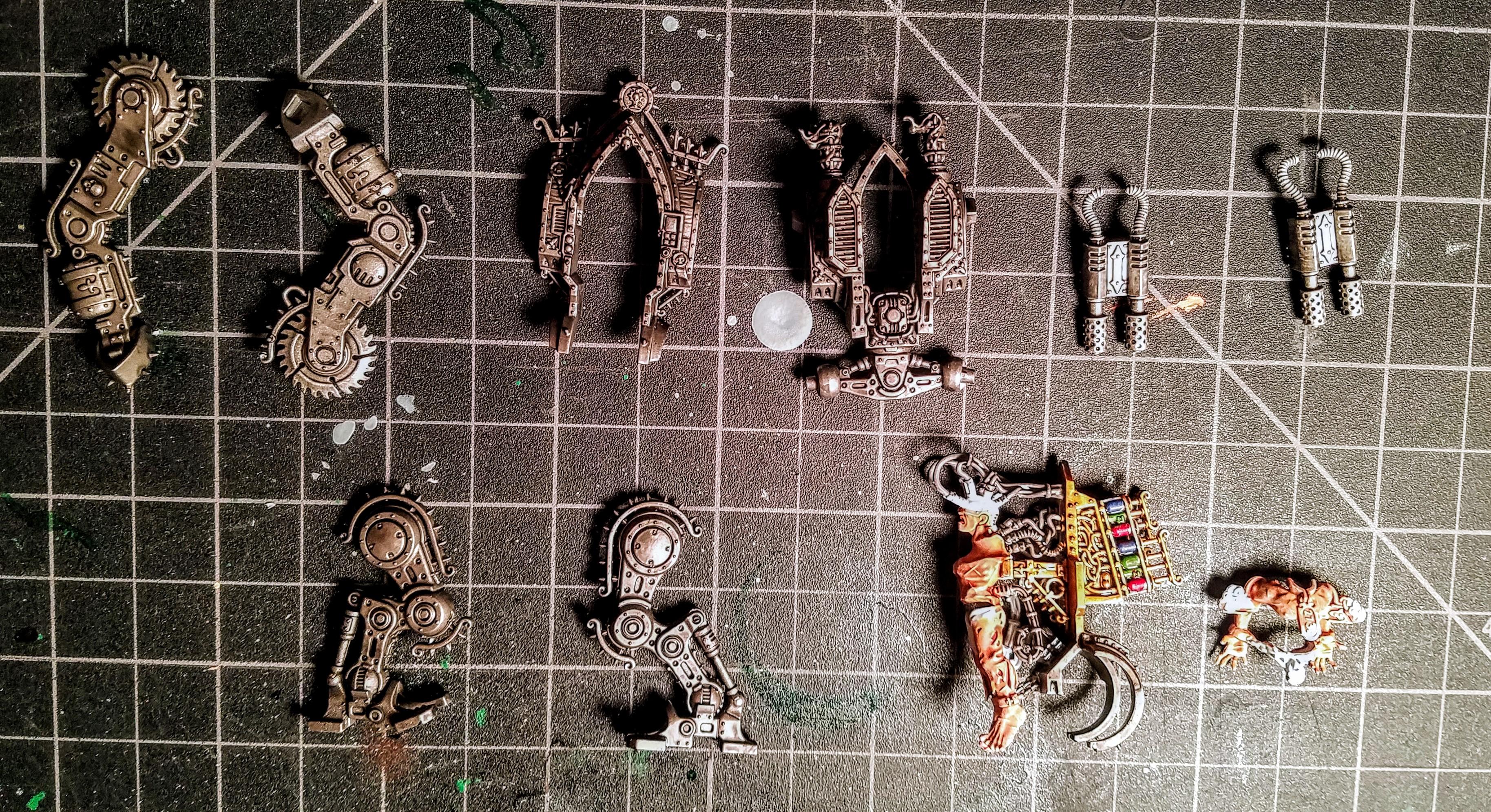 Pre-assembly paint on the Penitent Engine