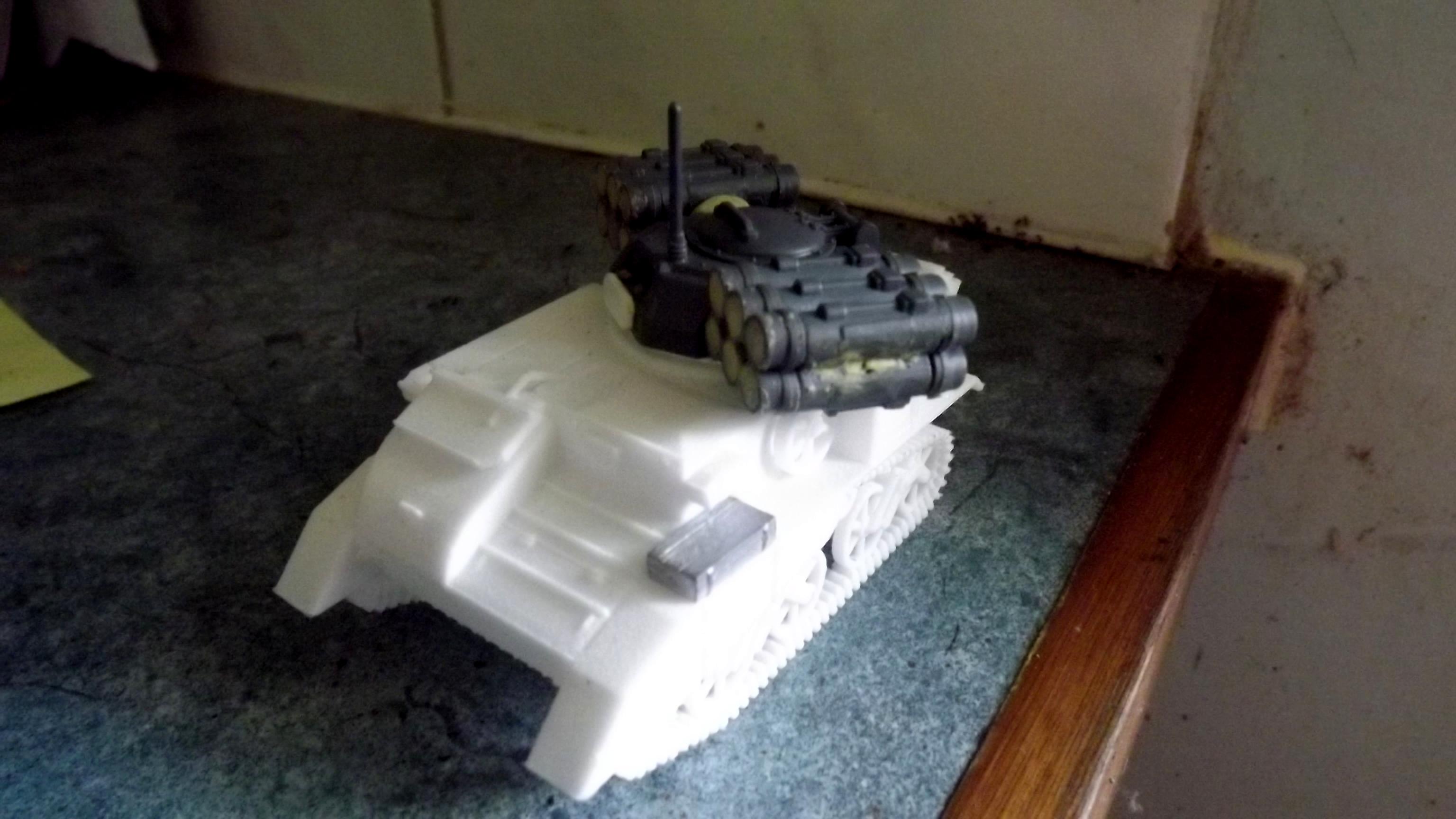 Conversion, Drop Troops, Hunter Killer, Imperial Guard, Light Vehicle, Missile Launcher, Shapeways, Tank, Tank Hunter, Vickers Light Tank