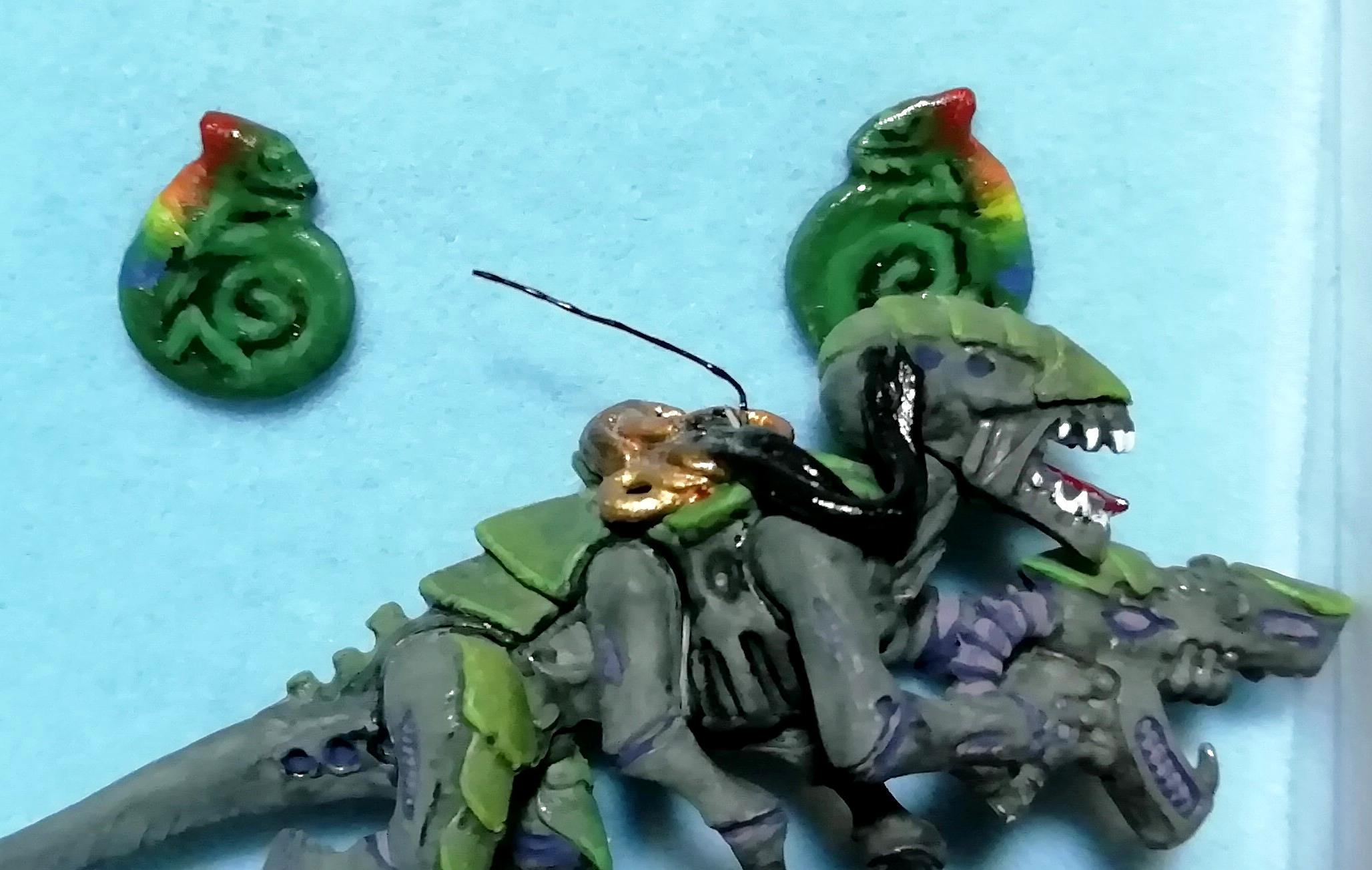 Chameleon earrings