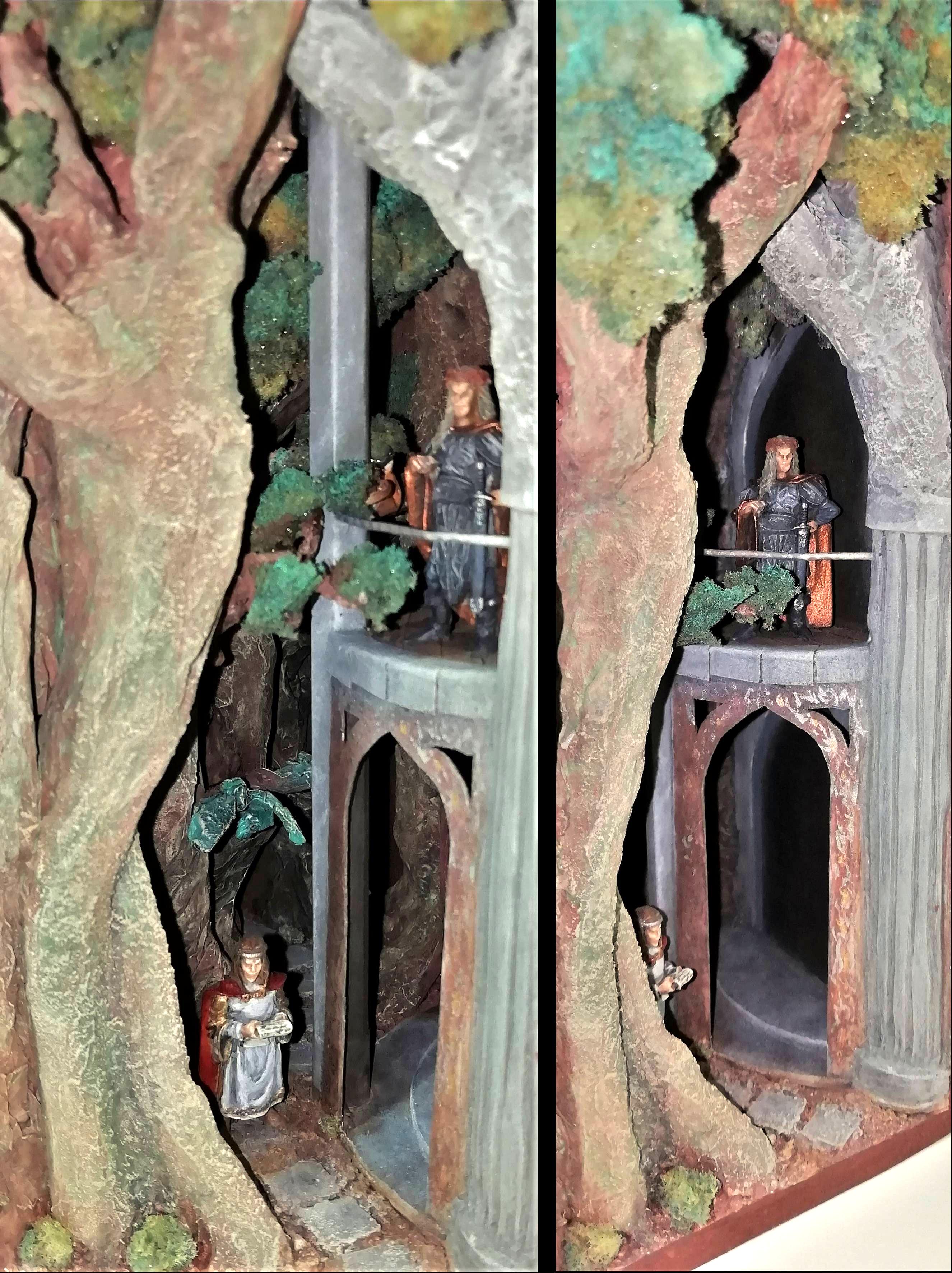 Lord of the Rings Book Nook diorama 3