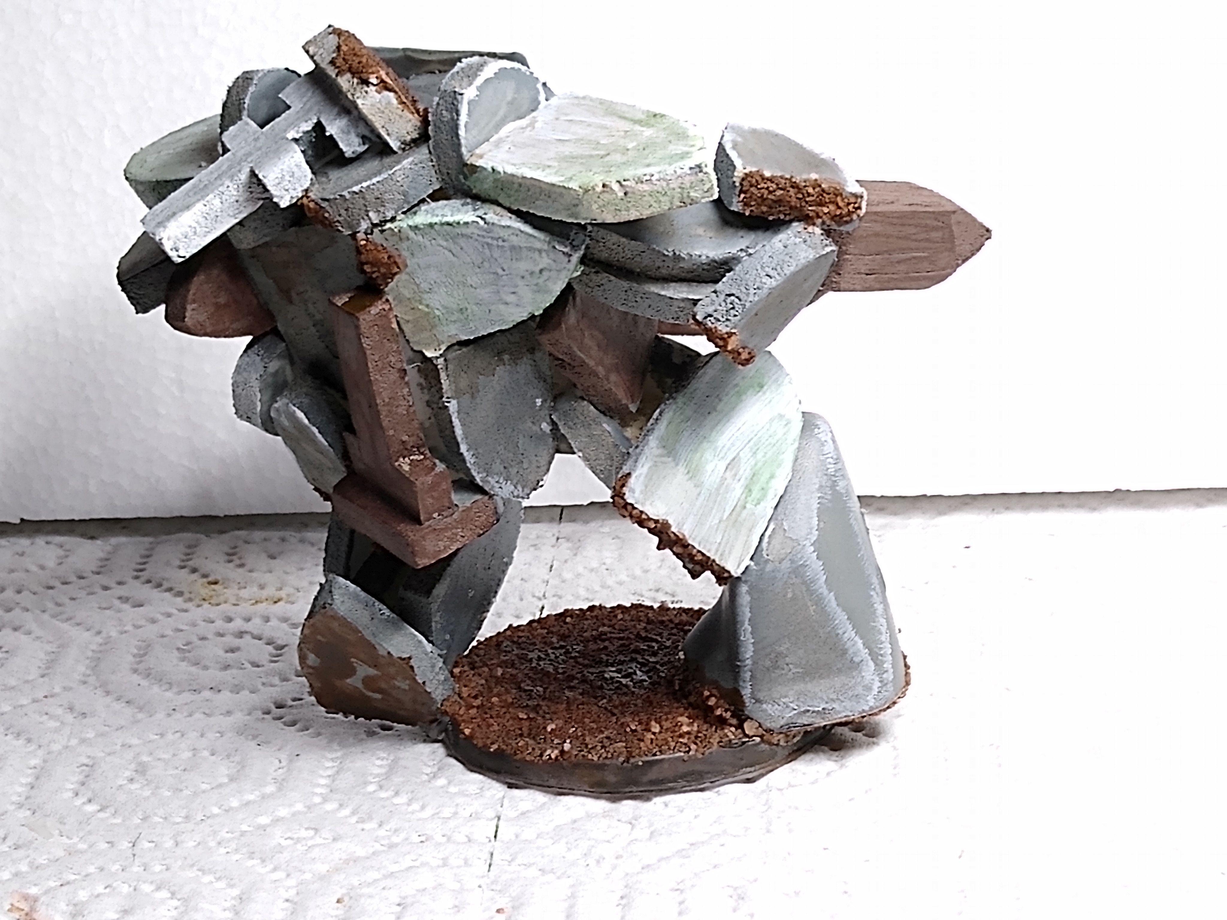 Tombstone golem
