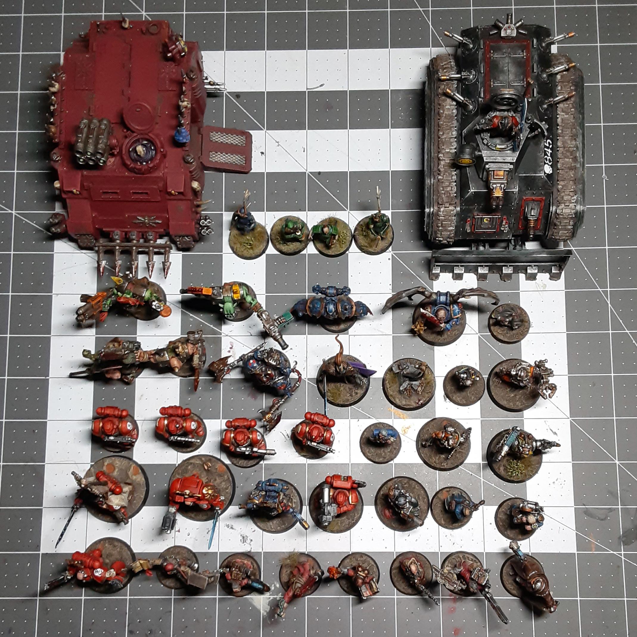 Chaos, Inquisition, Orks, Samurai, Space Marines, Test Of Honour, Warhammer 40,000