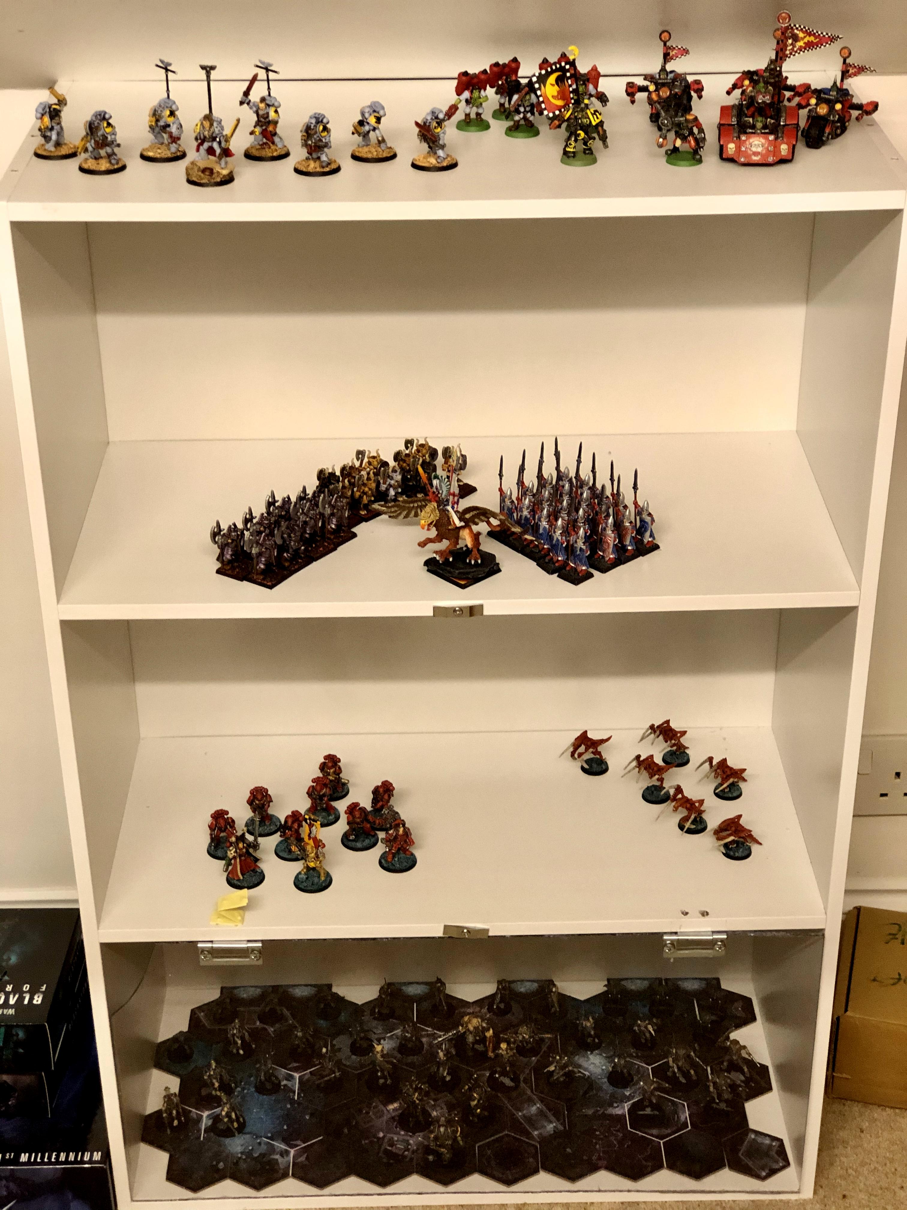 2nd Edition, Baddies, Blackstone Fortress, Blood Angels, Chaos, High Elves, Orks, Space Marines, Space Wolves, Tyranids, Warhammer 40,000, Warhammer Fantasy