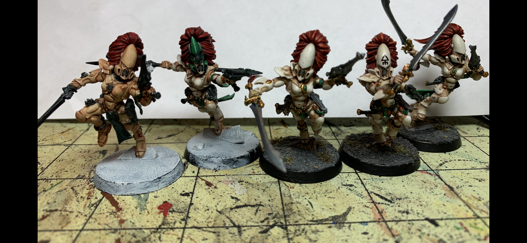 Aspect Warrior, Eldar, Howling Banshees, Power Sword, Shuriken Pistol