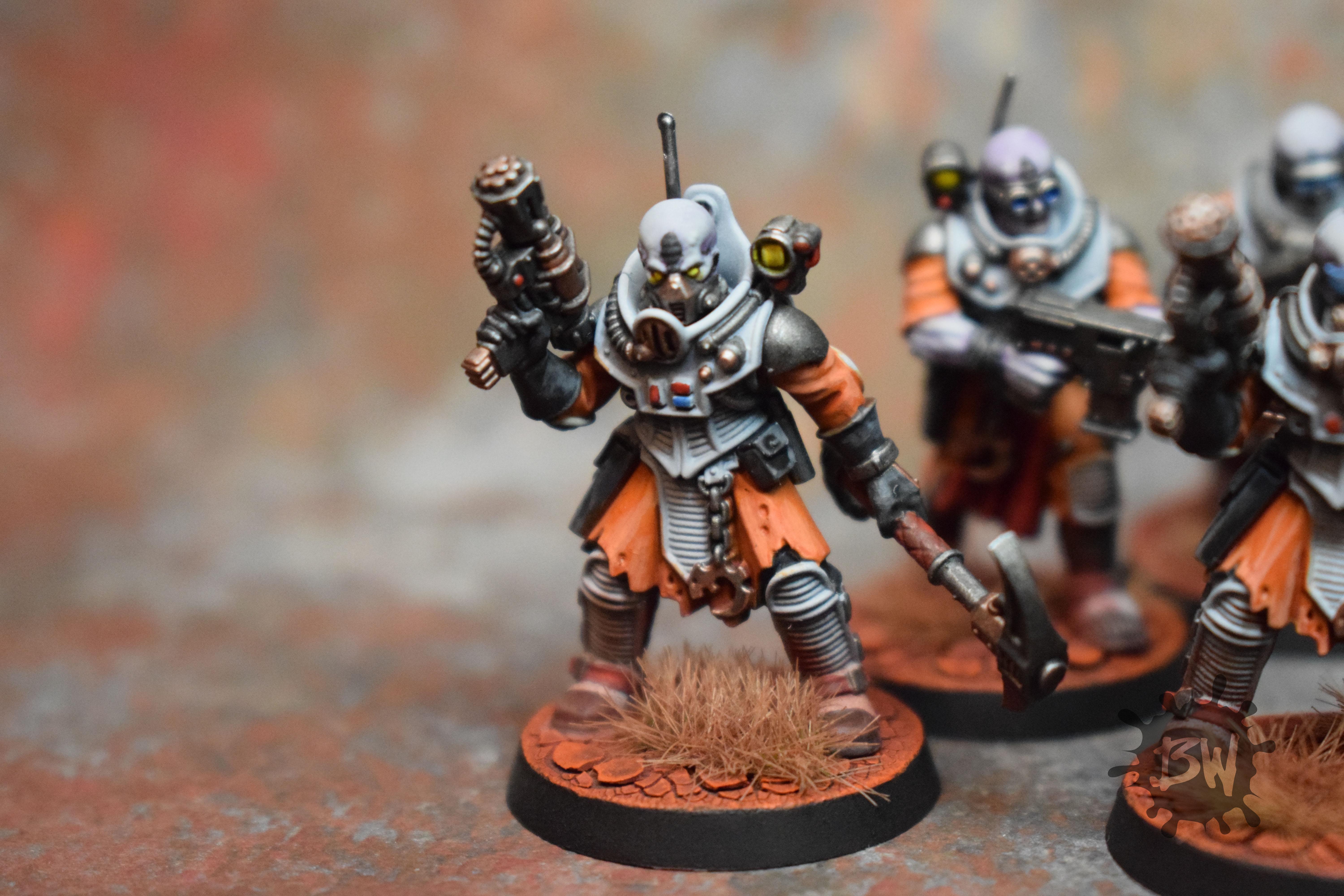 Bw, Genestealer Cults, Neophyte Hybrids, Warhammer 40,000