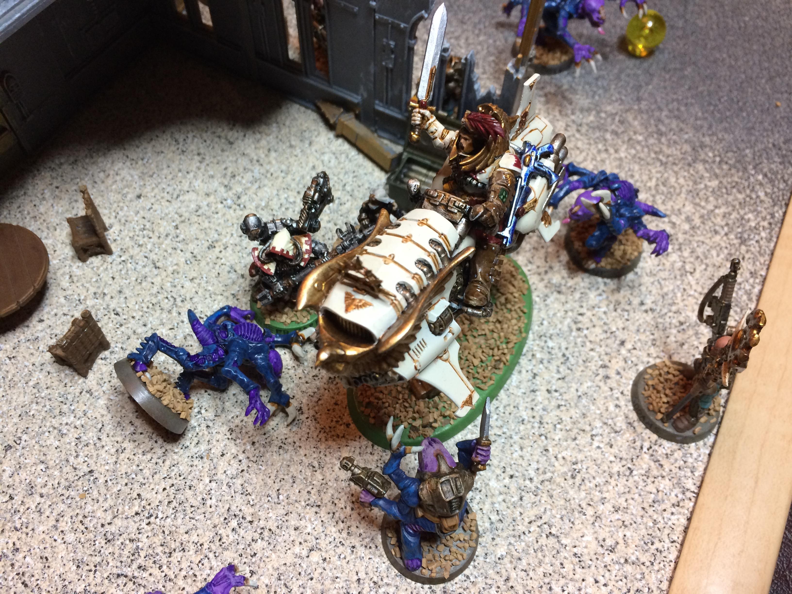 Inquisitor Parris charges in!