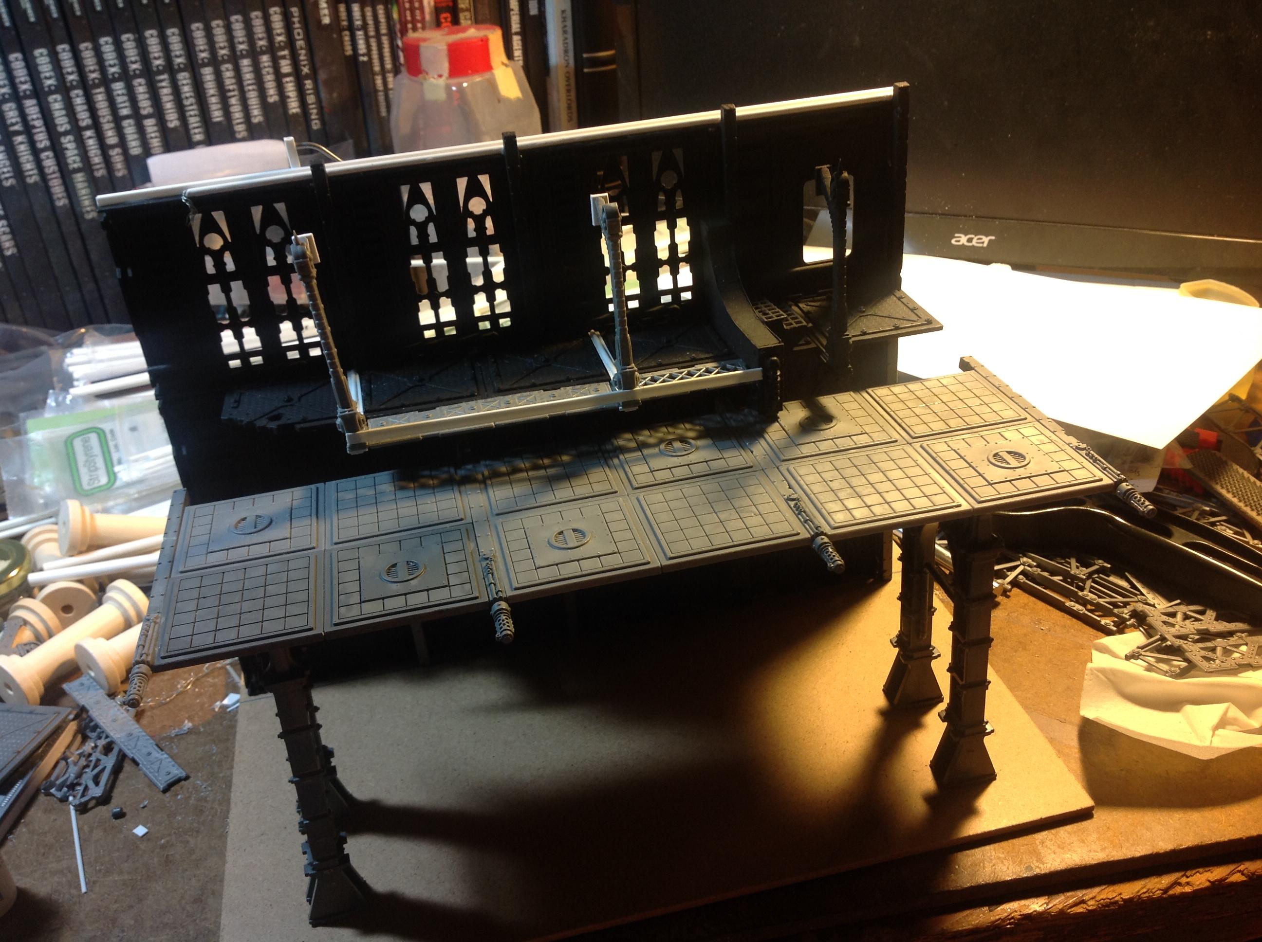 Kill Team, Killteam, Kitbash, Necromunda, Spacehulk, Terrain, Waaazag, Warhammer 40,000, Work In Progress