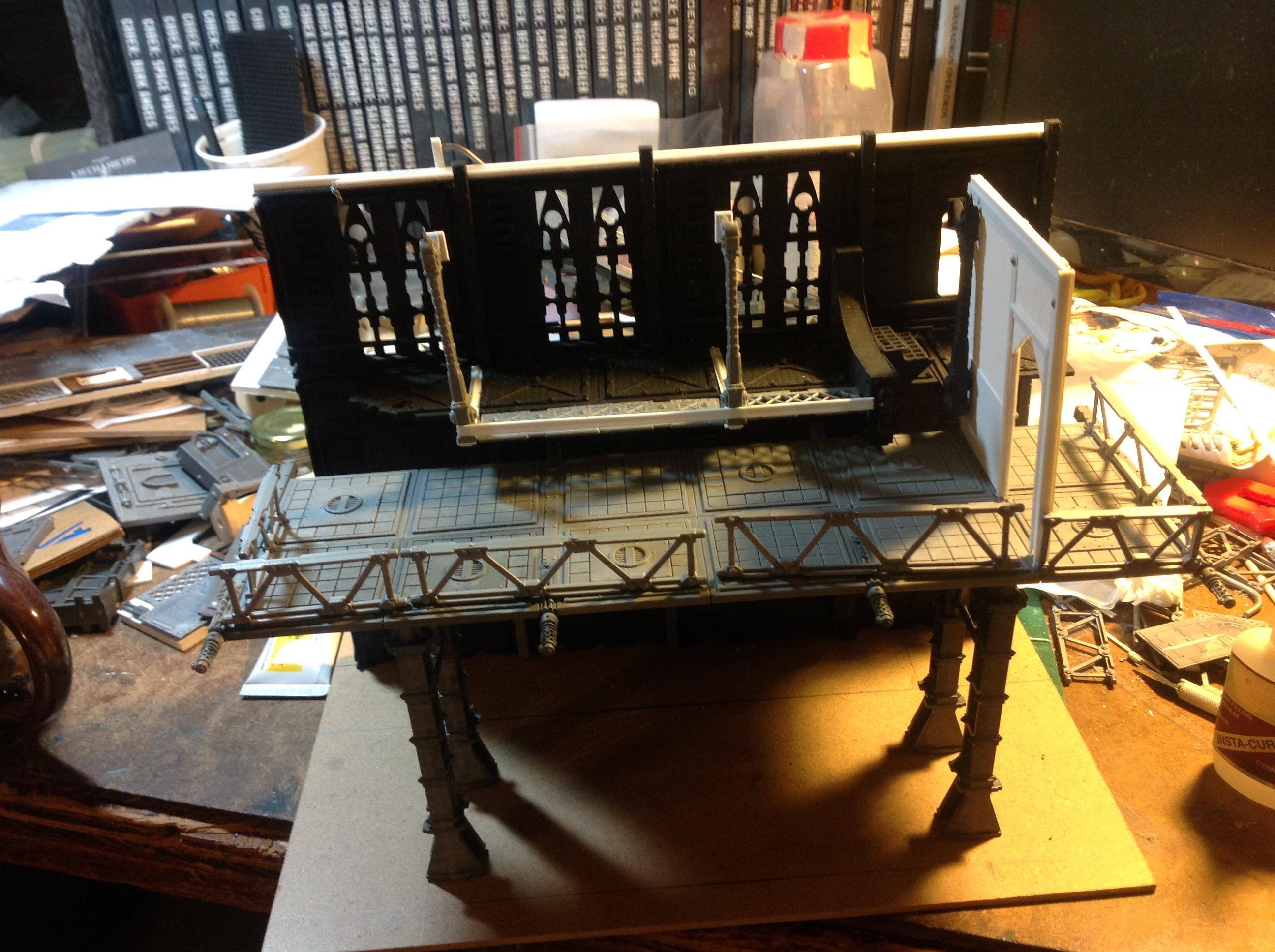 Killteam, Kitbash, Necromunda, Spacehulk, Terrain, Waaazag, Work In Progress
