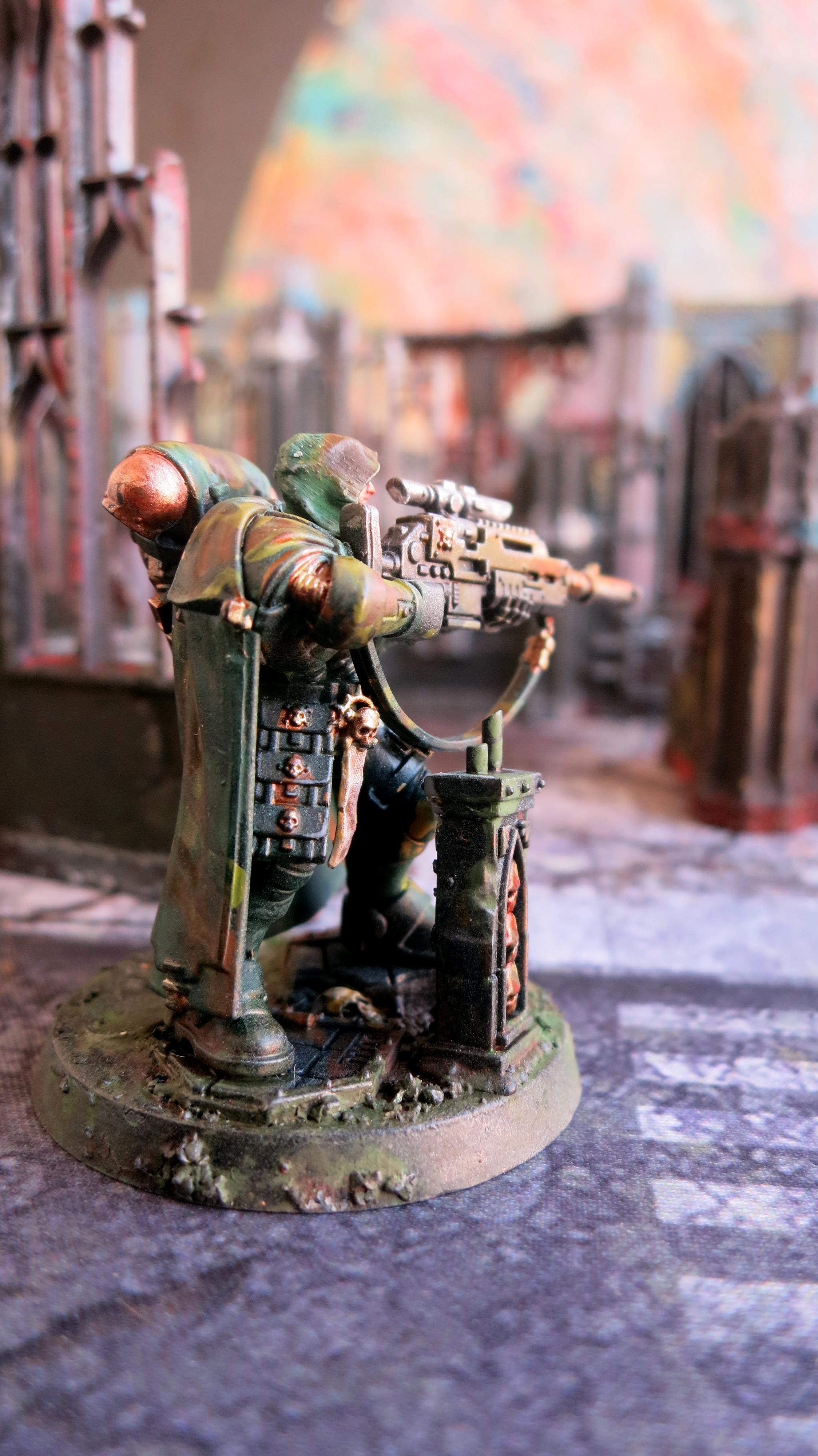 Bolt Sniper Rifle, Camo Cloak, Eliminator