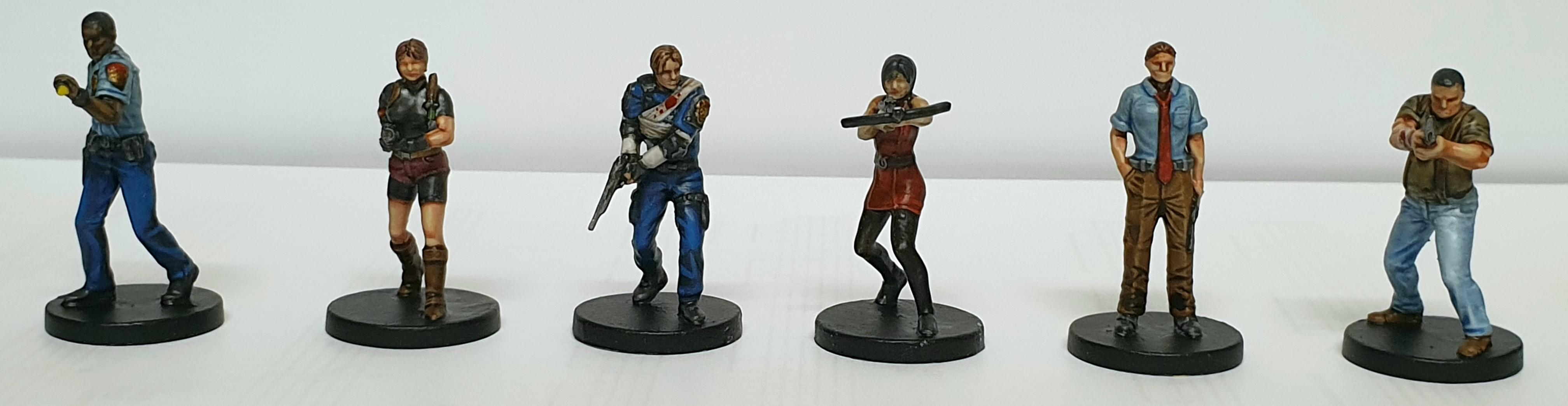 Characters, Re2, Resident Evil 2, Survivors