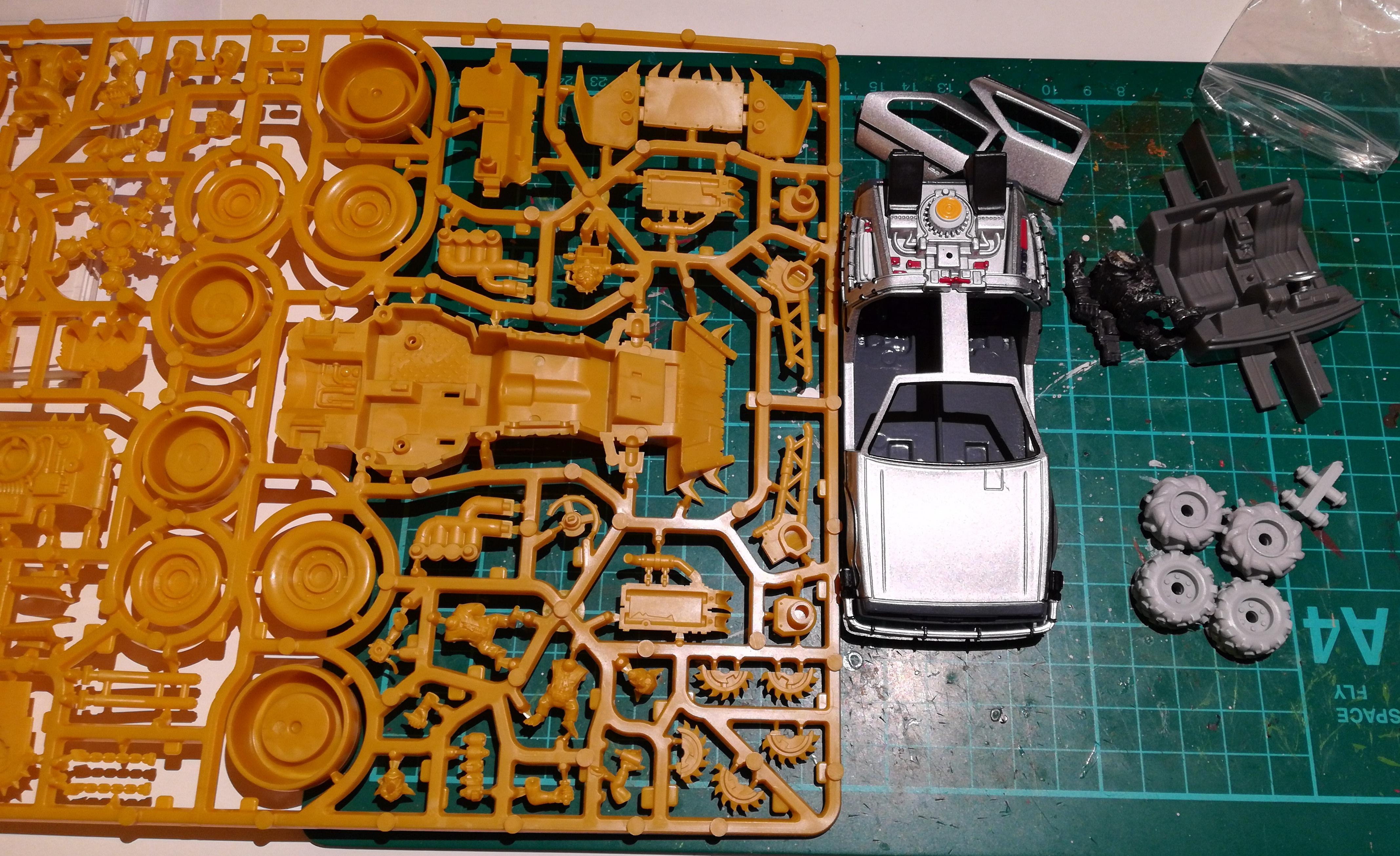Conversion, Delorean, Rk, Rk Shokkjump Delorean, Rk Shokkjump Dragsta