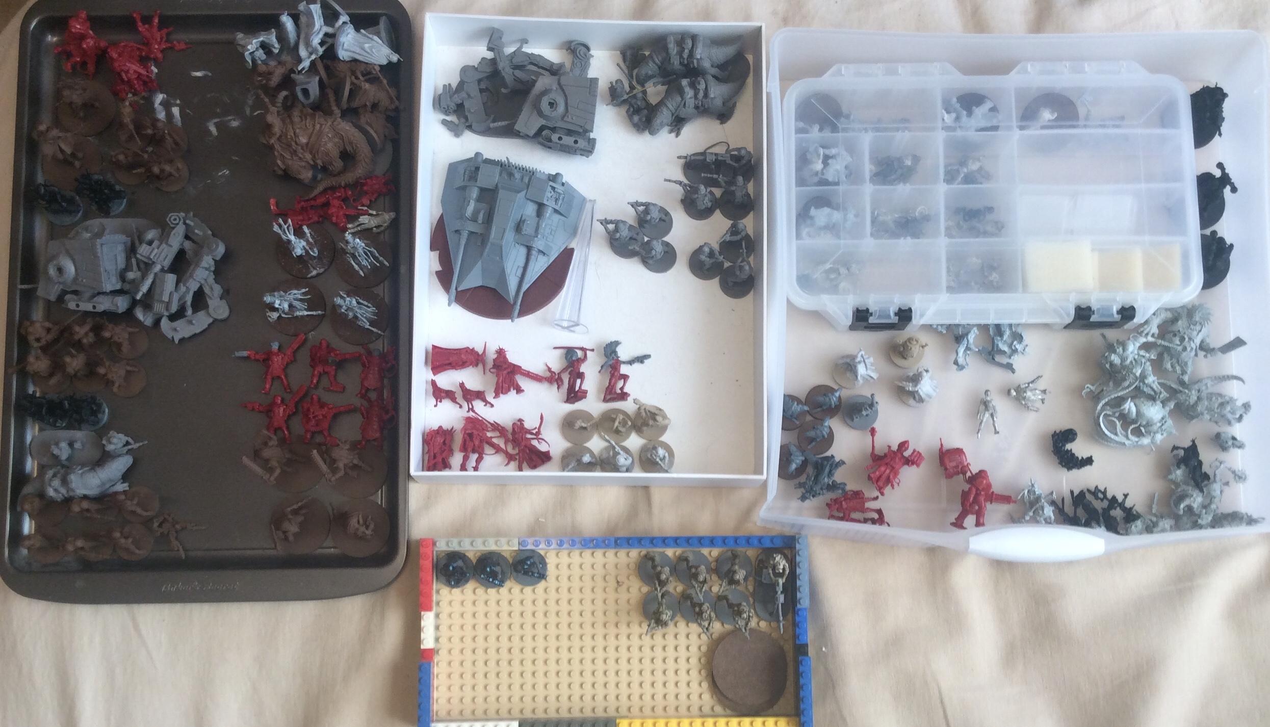 Star Wars, Warhammer 40,000, Work In Progress
