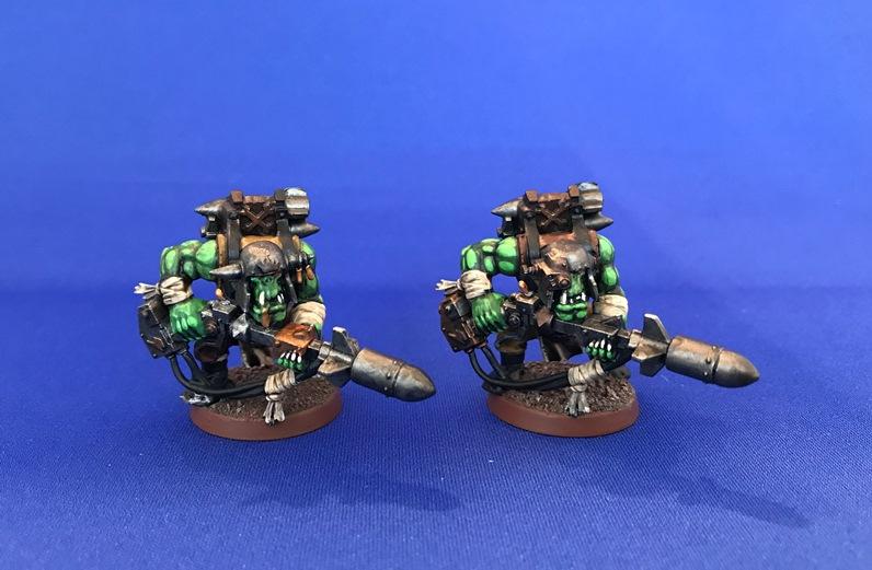 Ork Boyz, Orks, Orks With Rokkits
