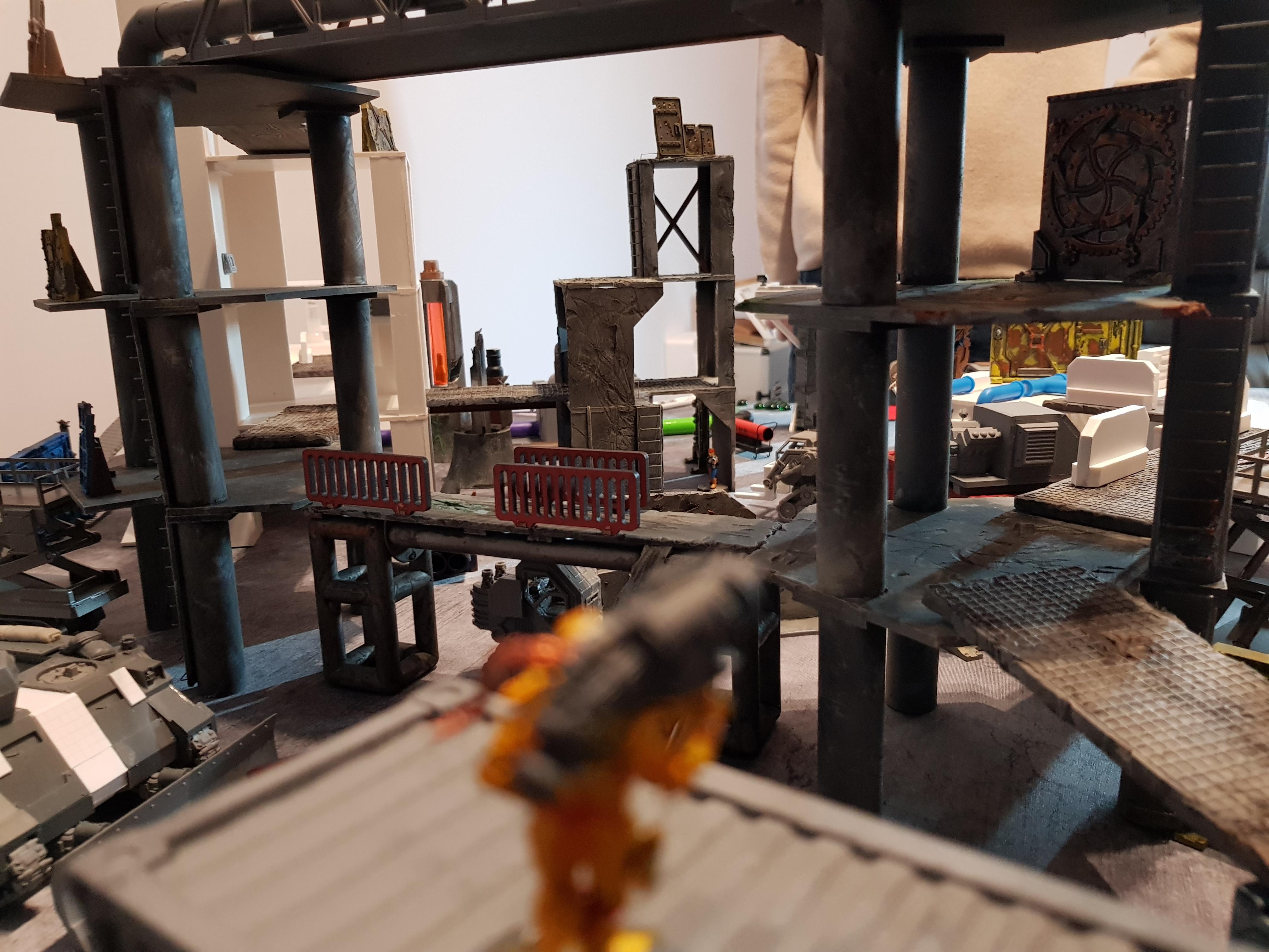 Battle, Necromunda, Terrain