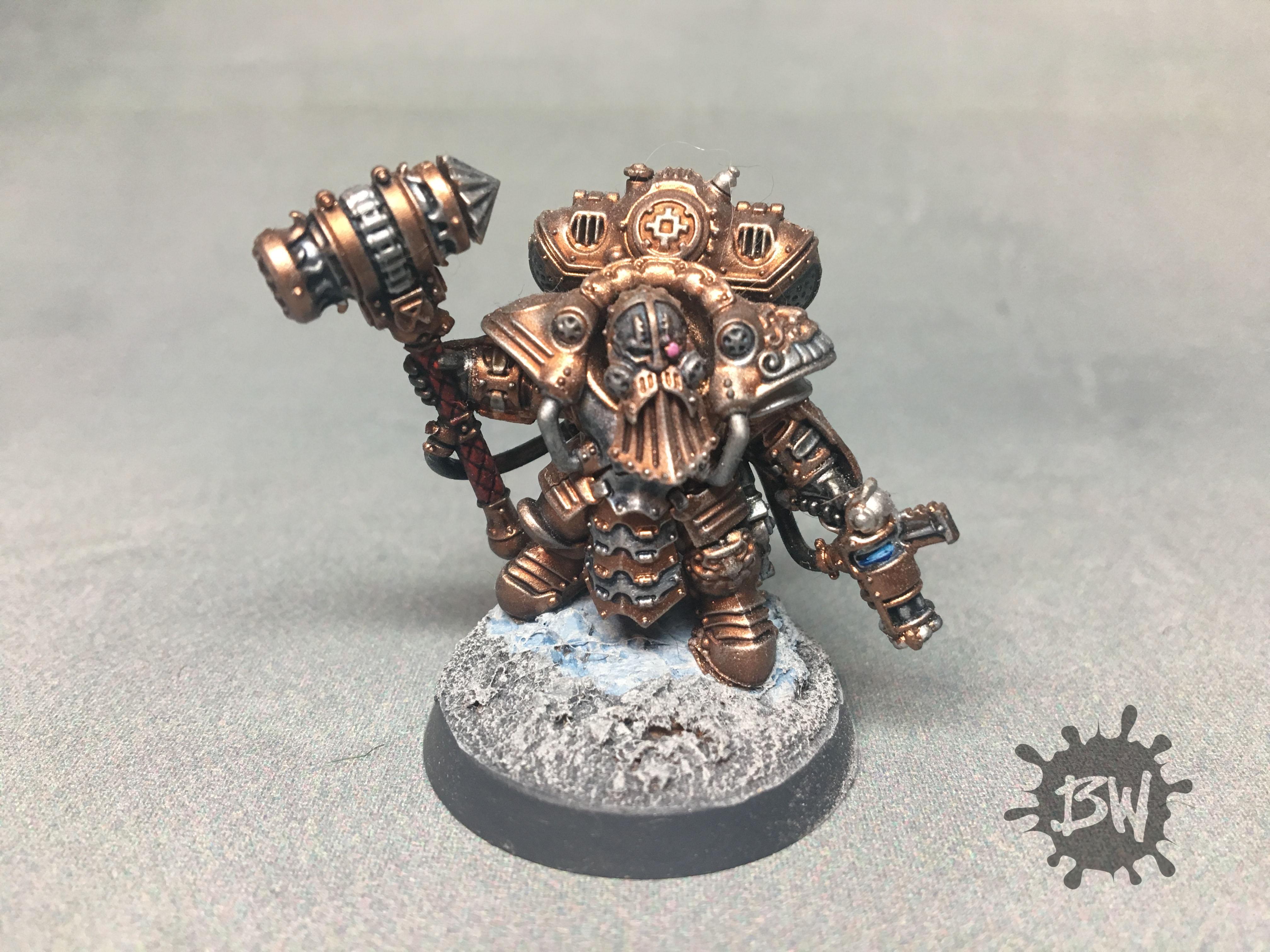 Age Of Sigmar, Arkanaut Admiral, Bw, Commission, Games Workshop, Kharadron Overlords, Order, Painting, Warhammer Fantasy