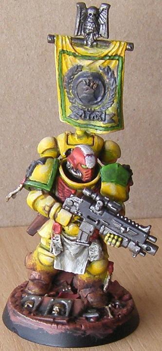 Primaris Test Paint Scheme WIP
