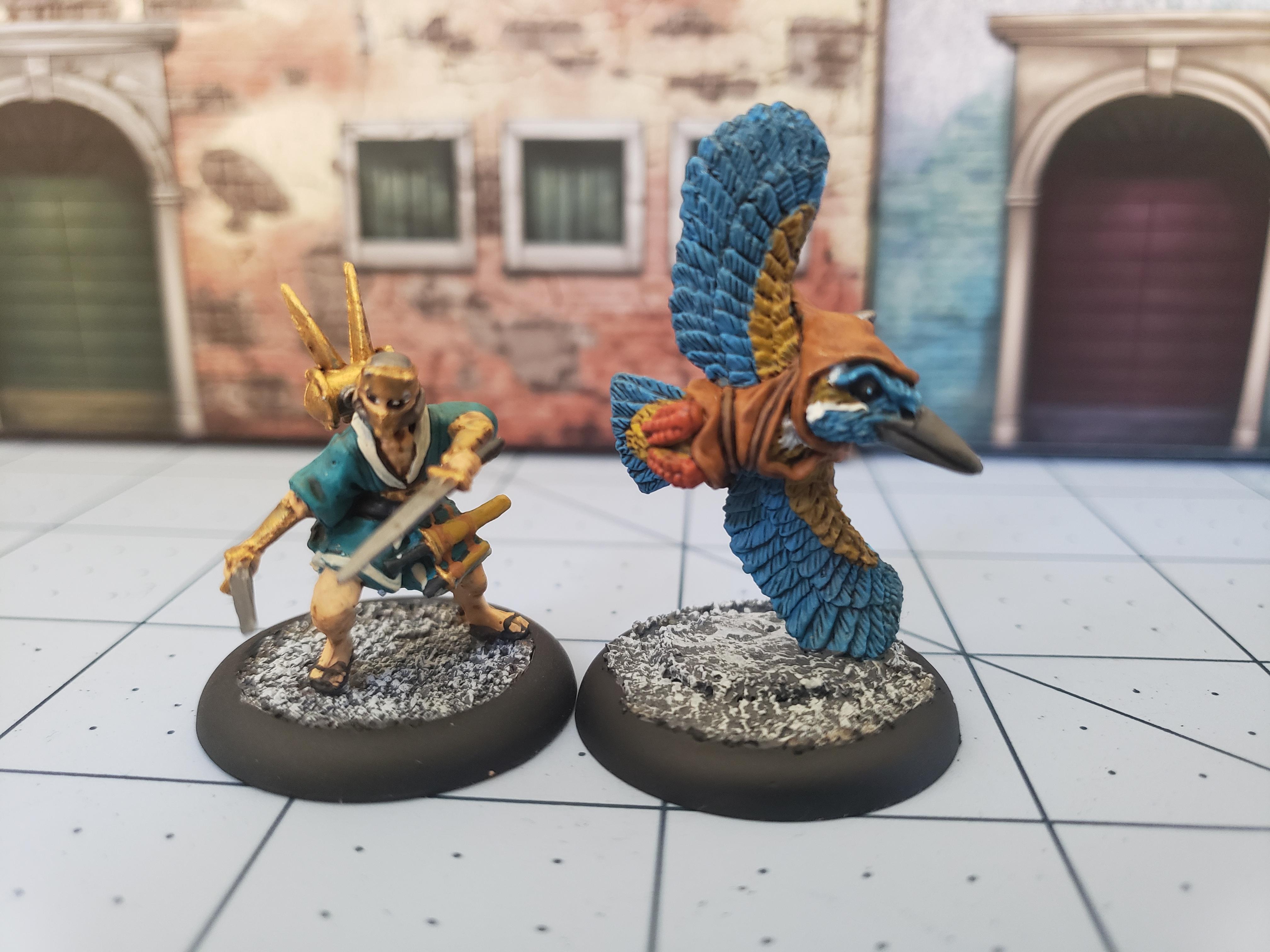 Dragon Legionnaire, Kingfisher, Oathsworn Miniatures, Shael Han